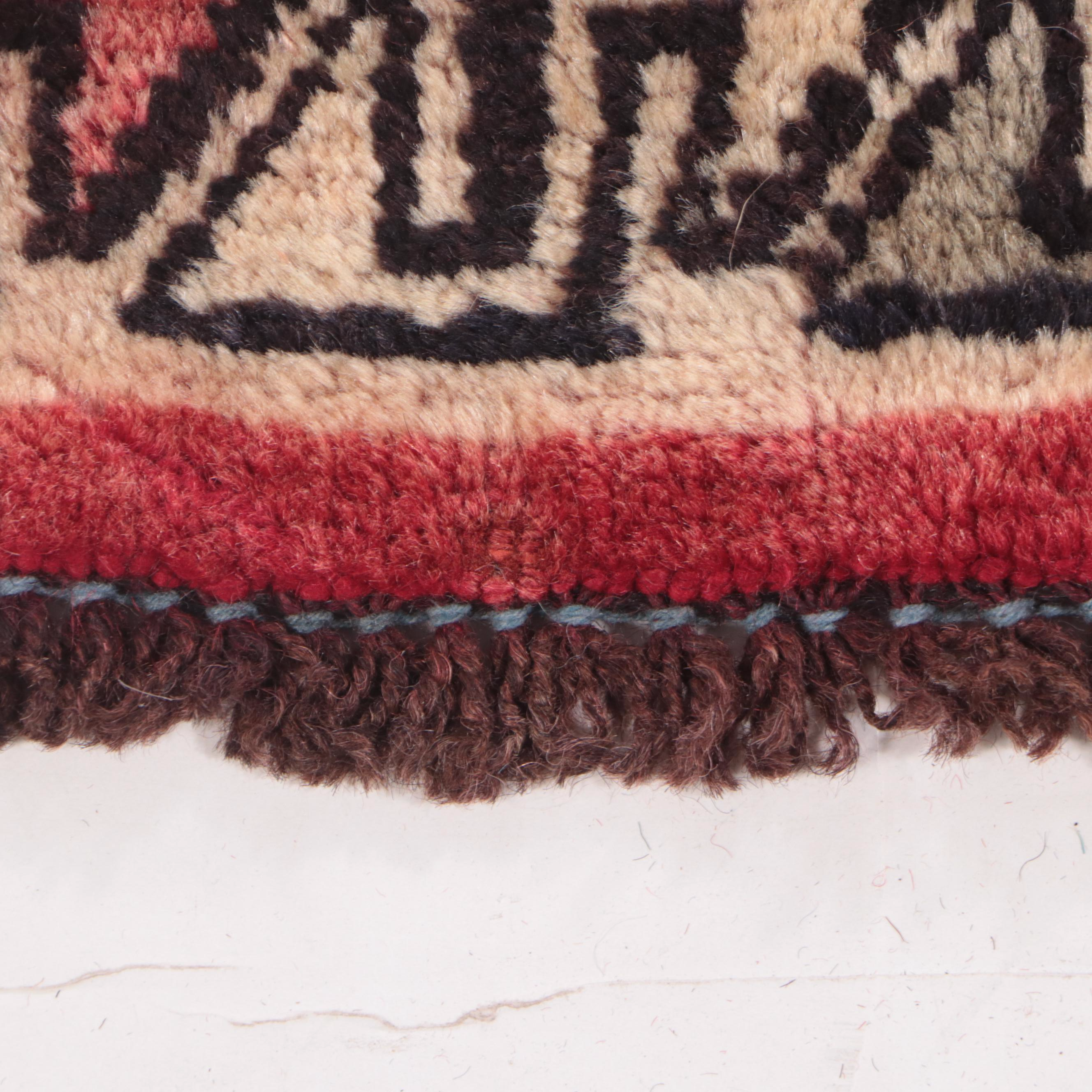 4'6 x 8'4 Hand-Knotted Persian Quchan Area Rug