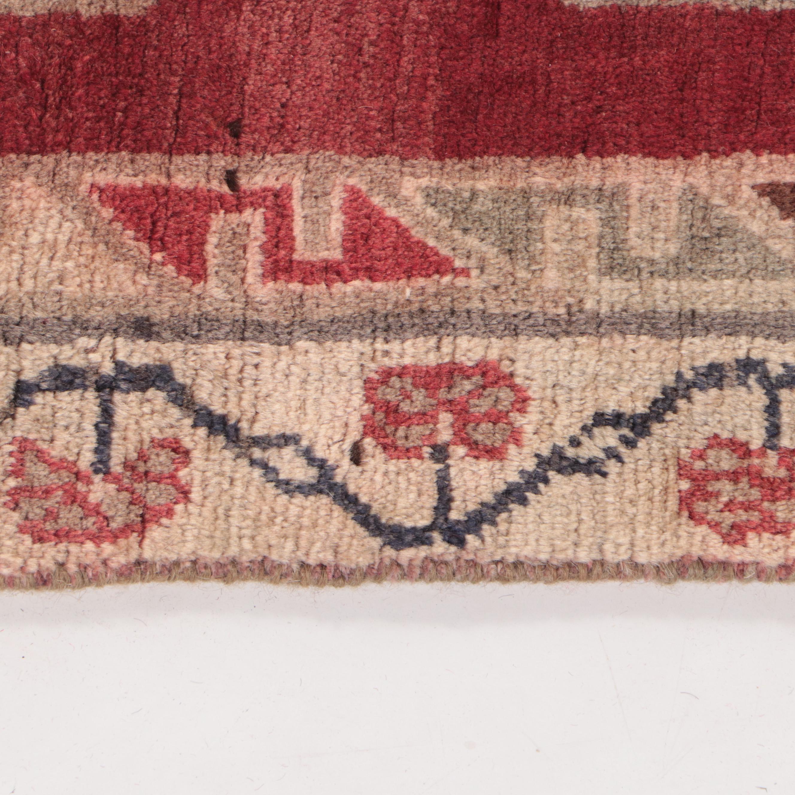 4'6 x 8'4 Hand-Knotted Persian Quchan Area Rug