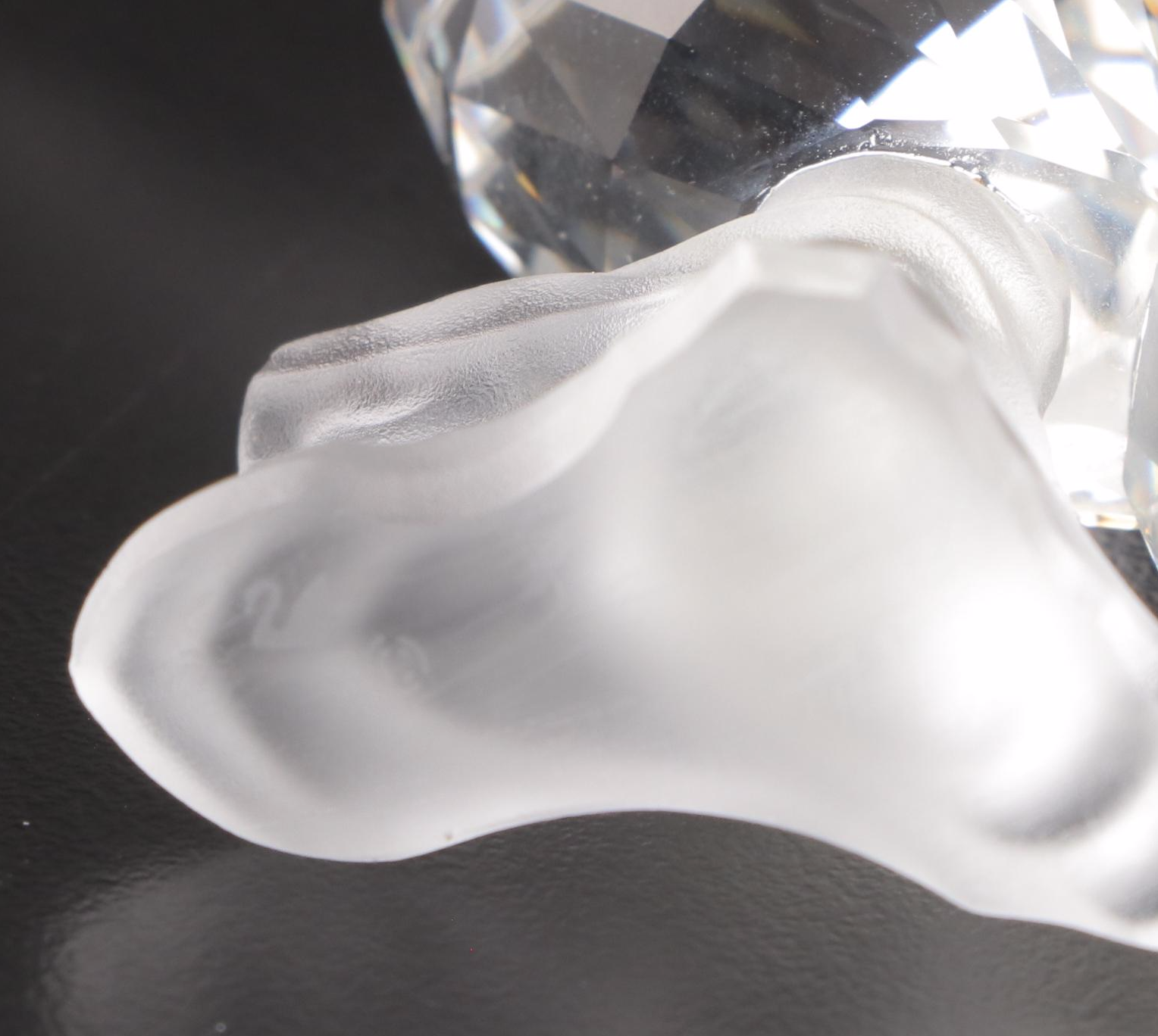 Swarovski Crystal Toucan and Parrot Figurines