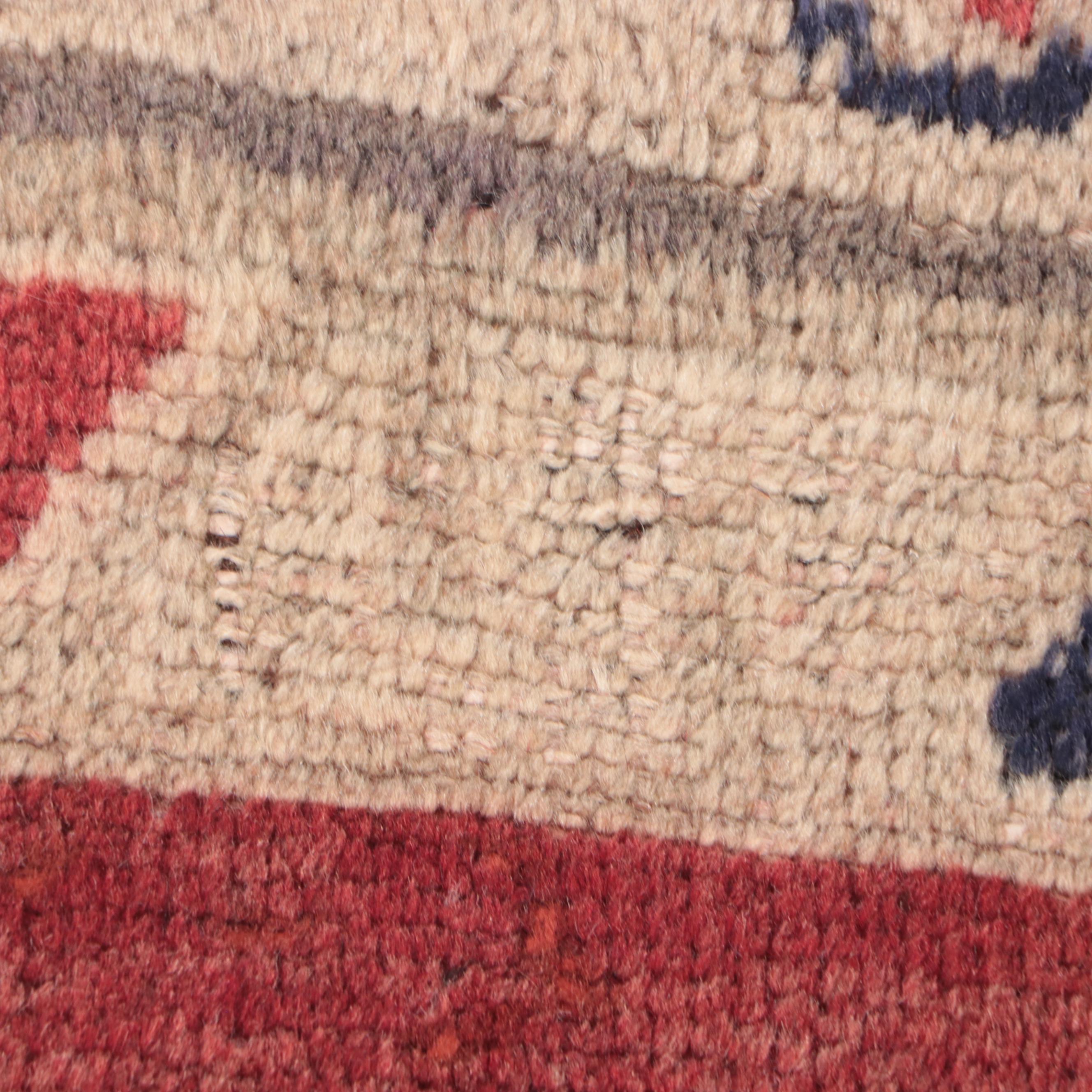 4'6 x 8'4 Hand-Knotted Persian Quchan Area Rug