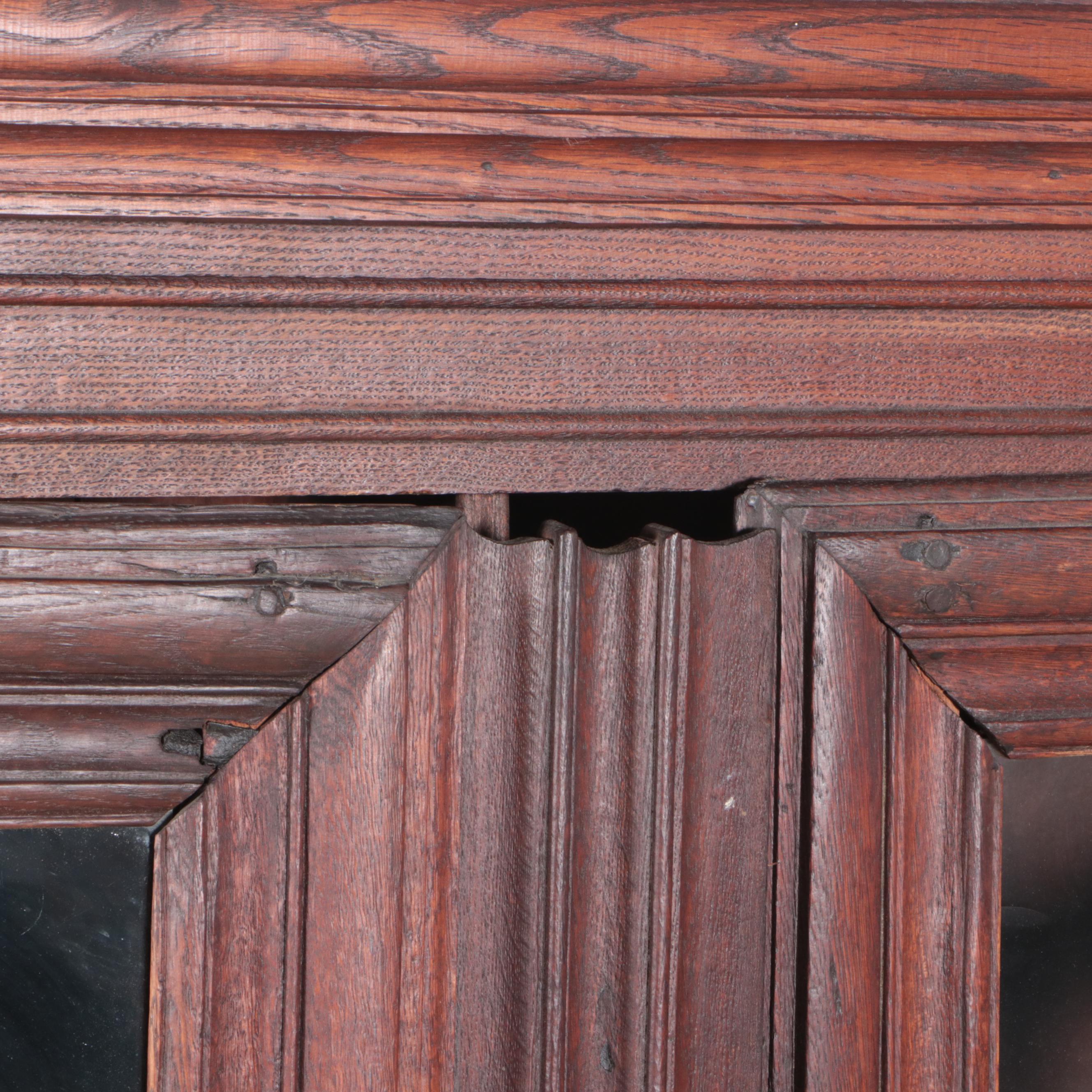 Louis XV Style Oak Bibliothèque, 19th Century