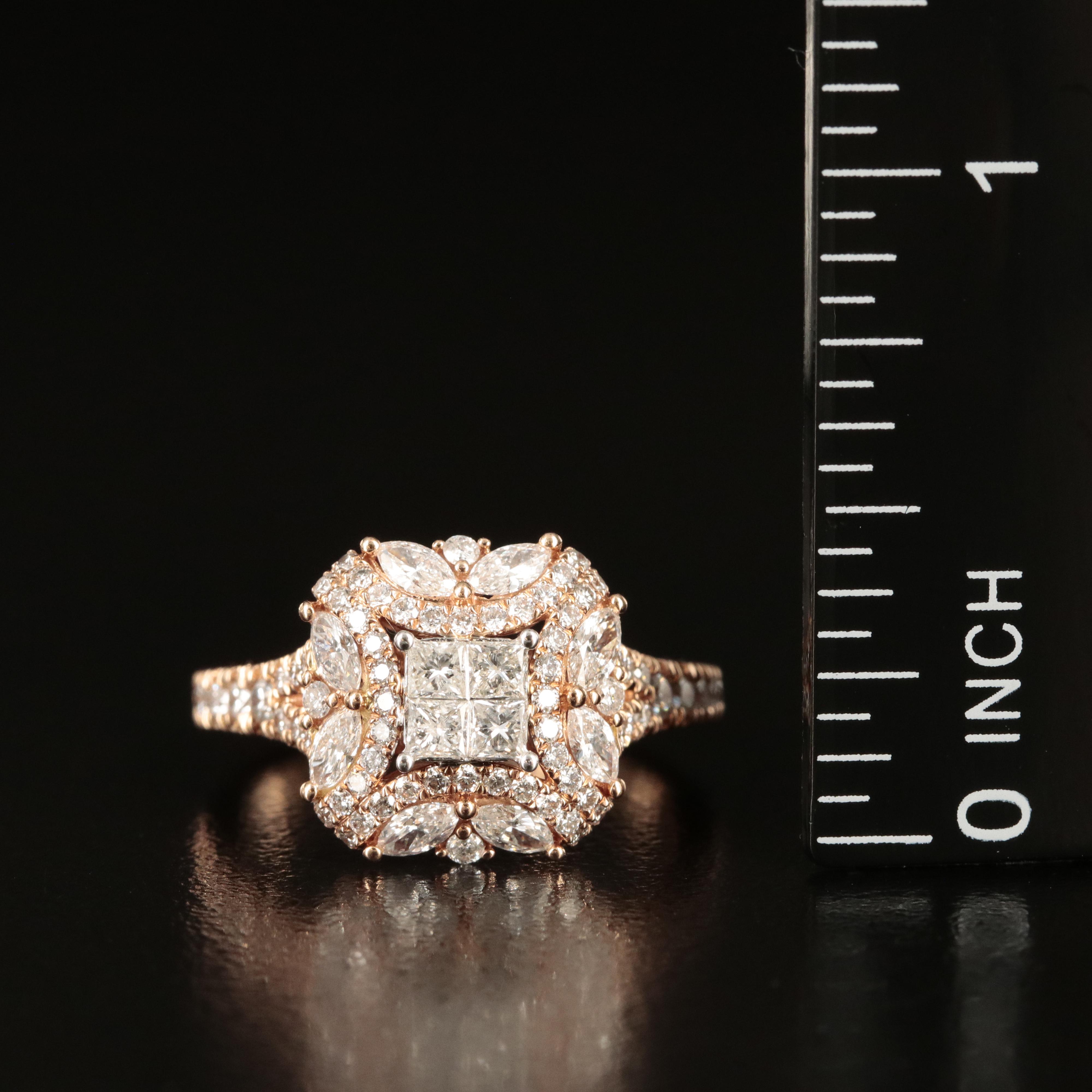 14K 1.58 CTW Diamond Ring