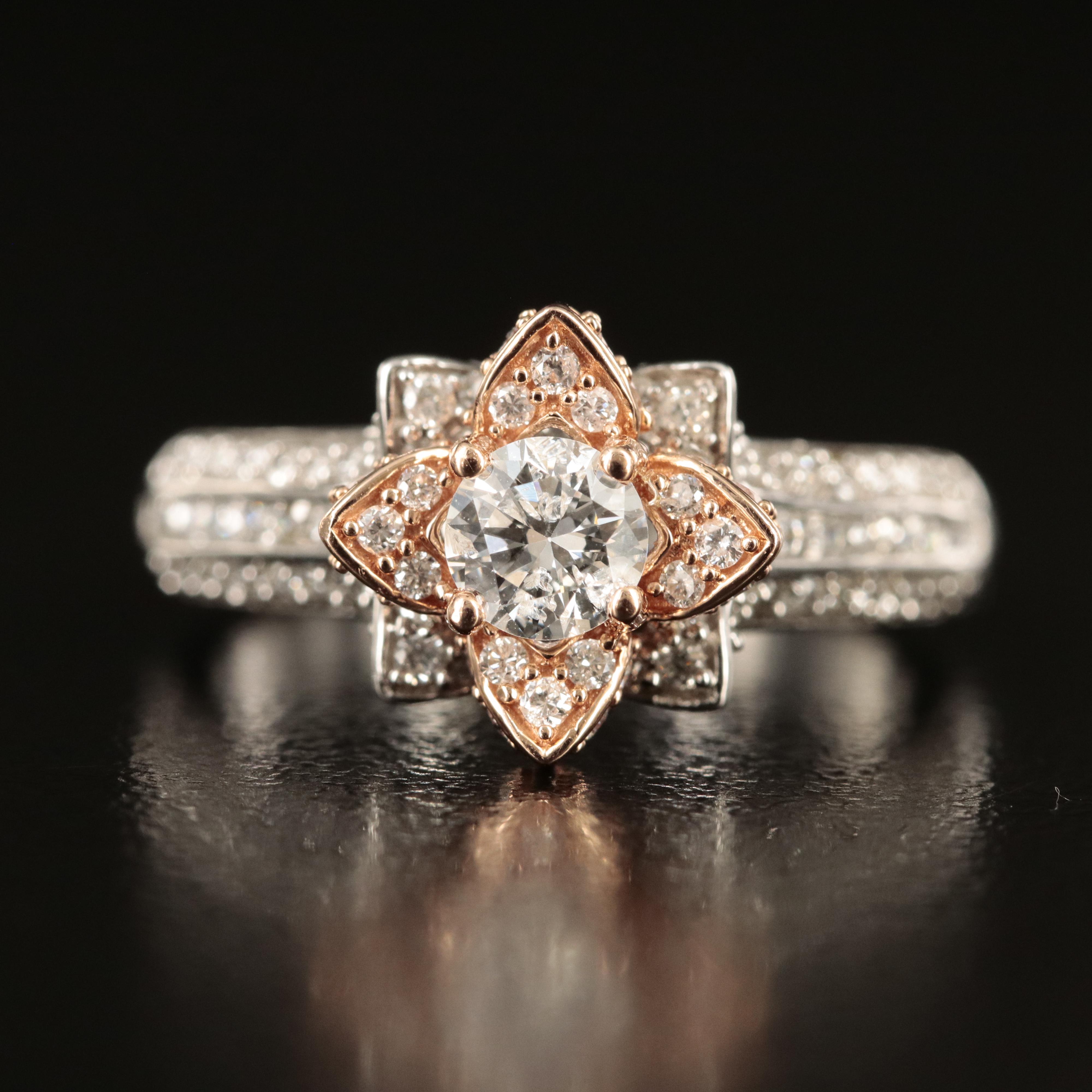 14K 1.25 CTW Diamond Ring