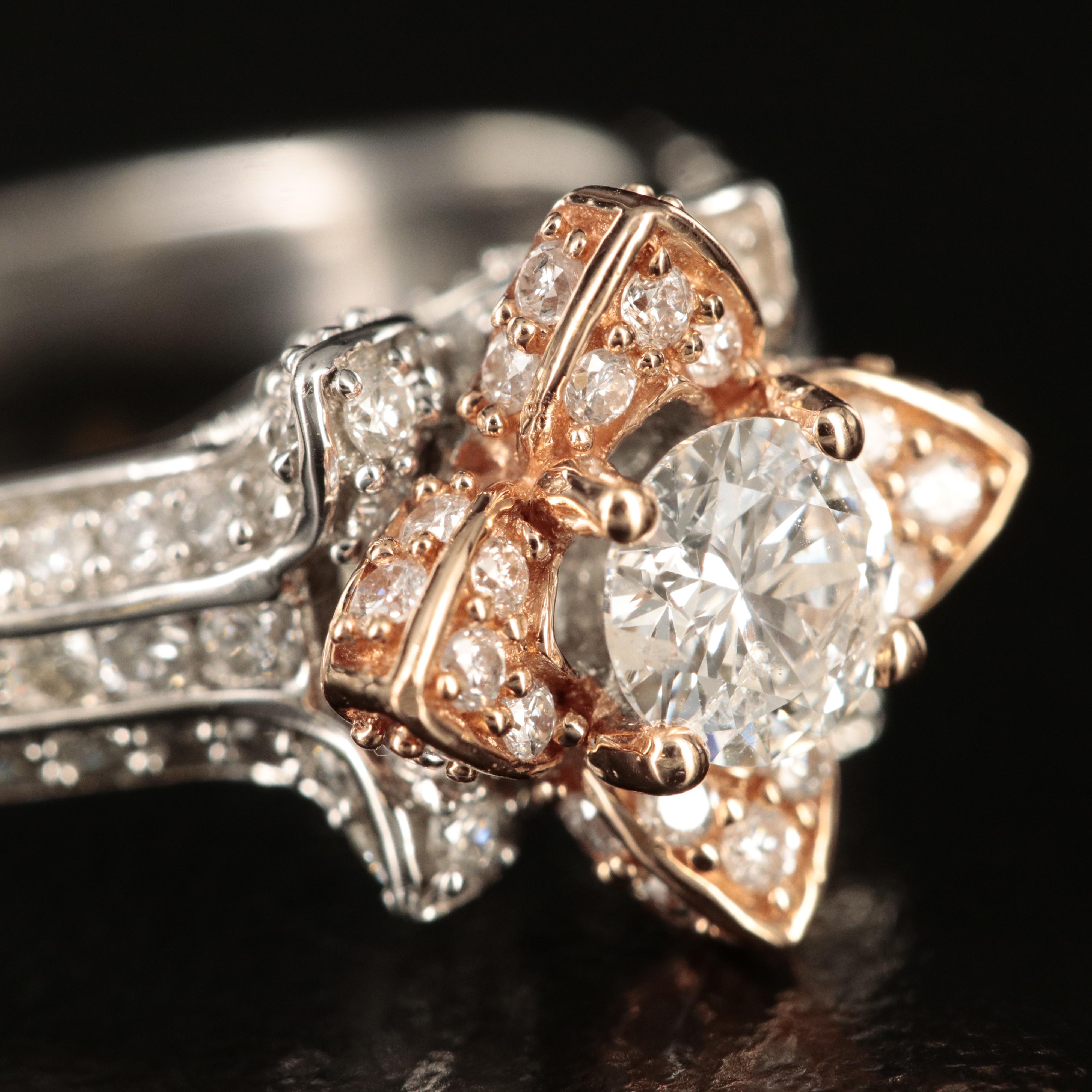 14K 1.25 CTW Diamond Ring