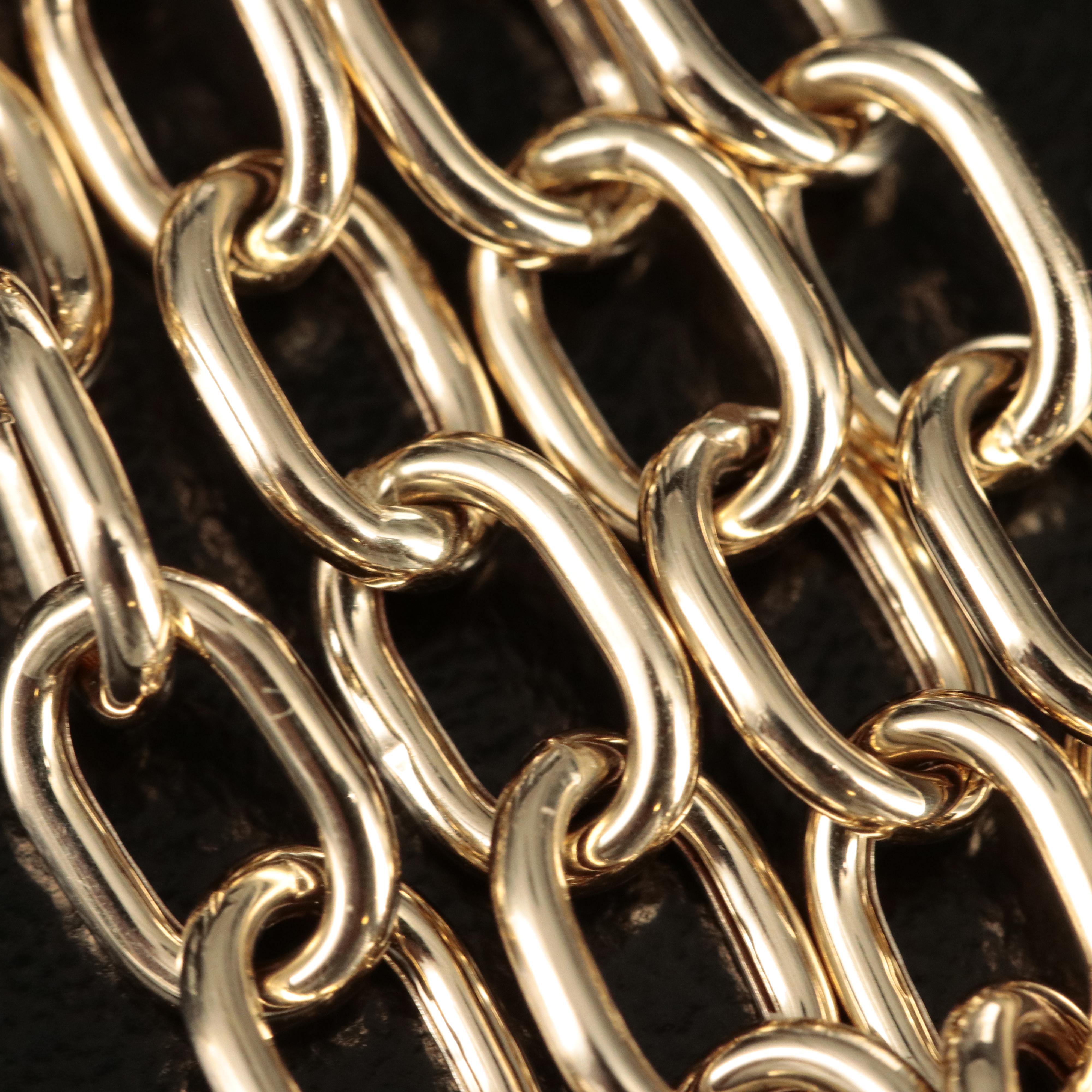 Italian 14K Cable Chain Necklace