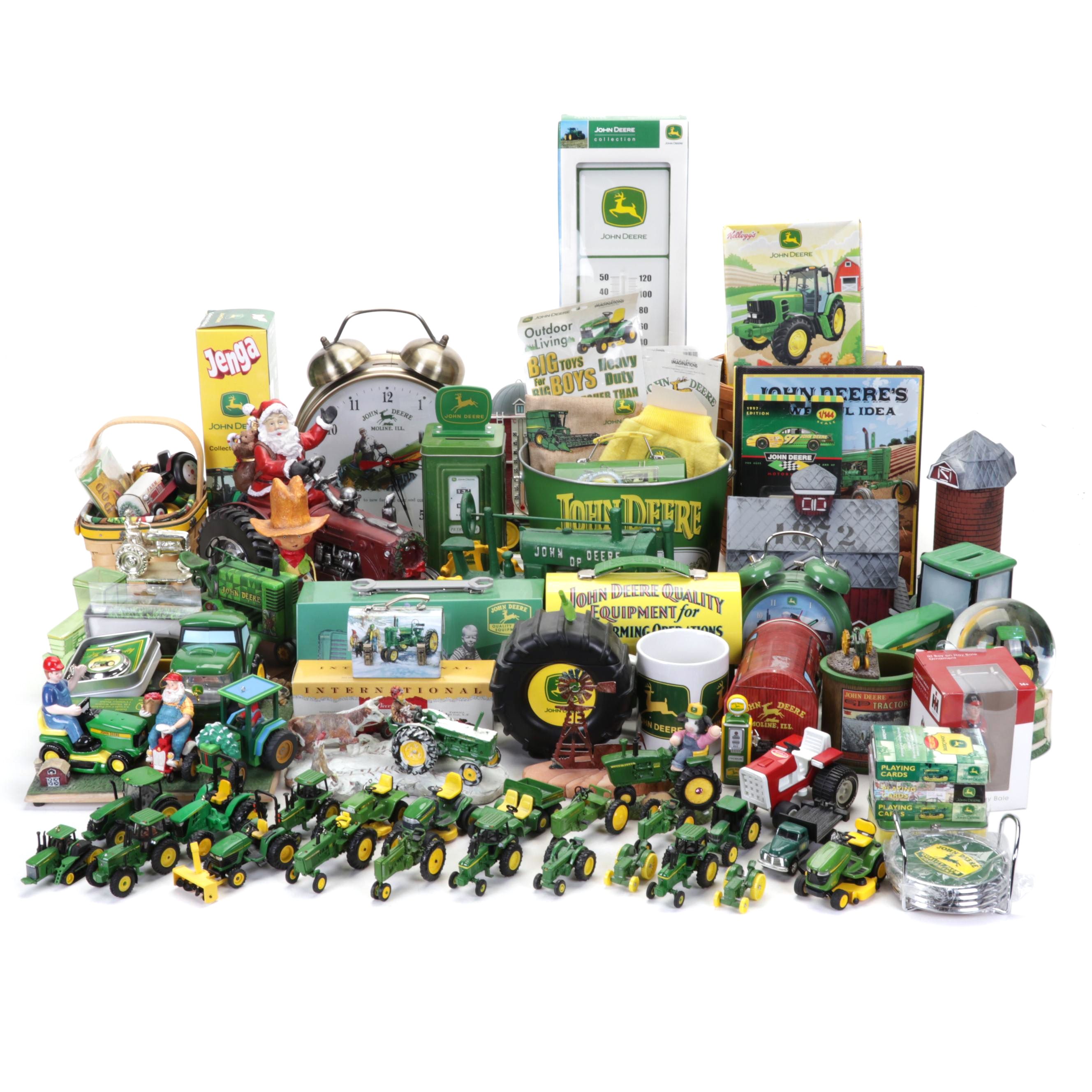 John Deere Memorabilia and Collectibles Featuring 2006 Longaberger Basket