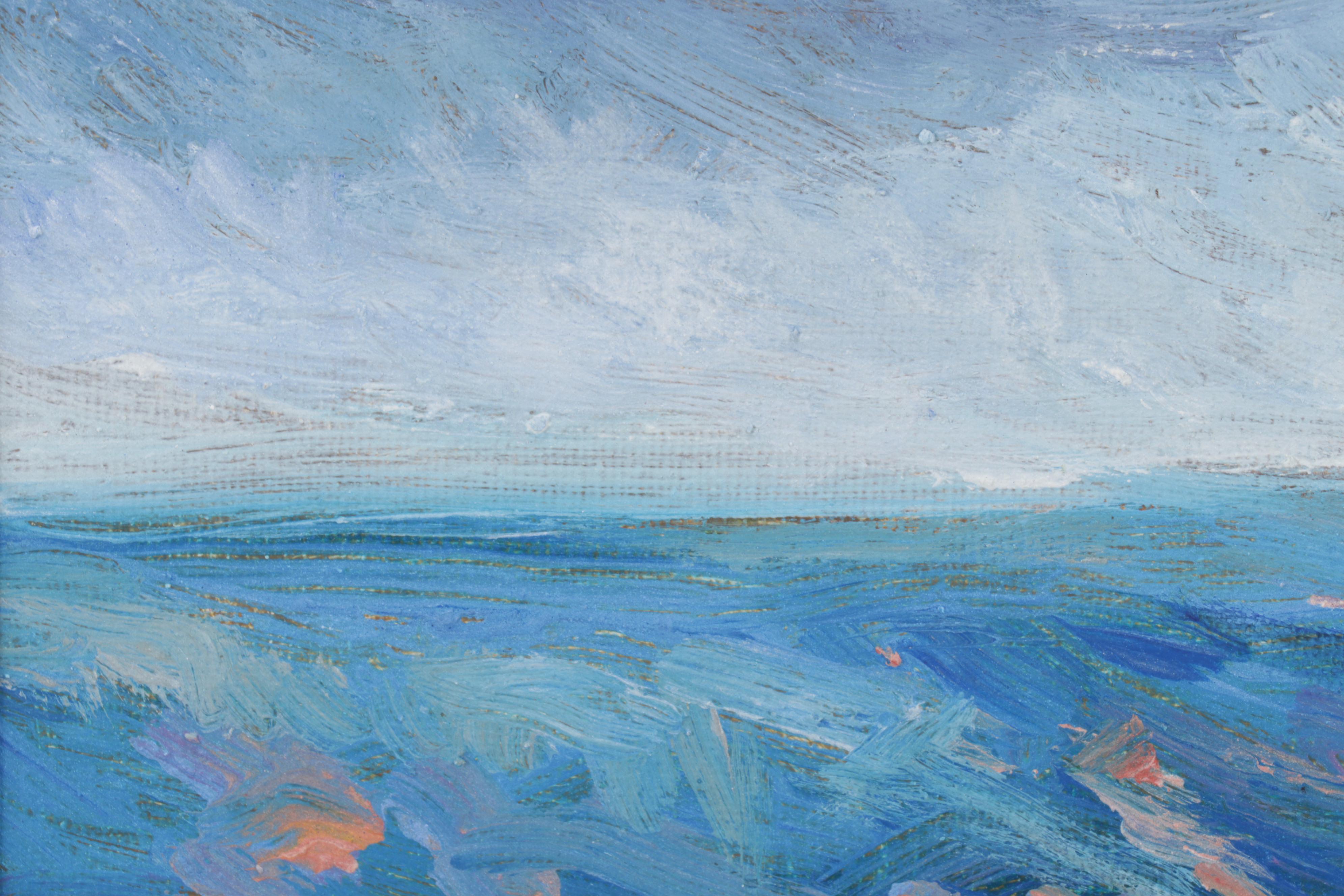 Sulmaz Radvand Oil Painting of Bucolic Country Path, 21st Century