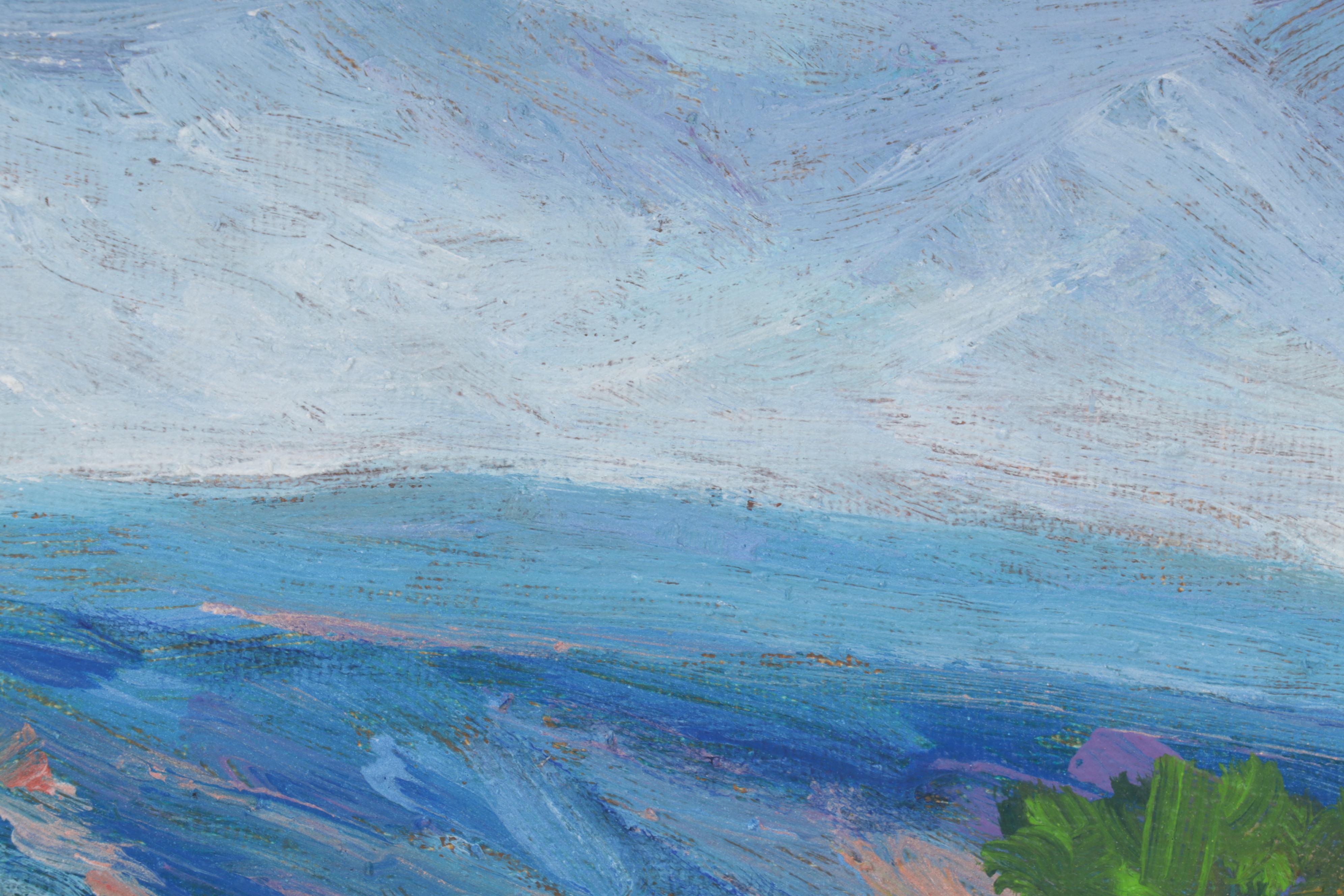 Sulmaz Radvand Oil Painting of Bucolic Country Path, 21st Century