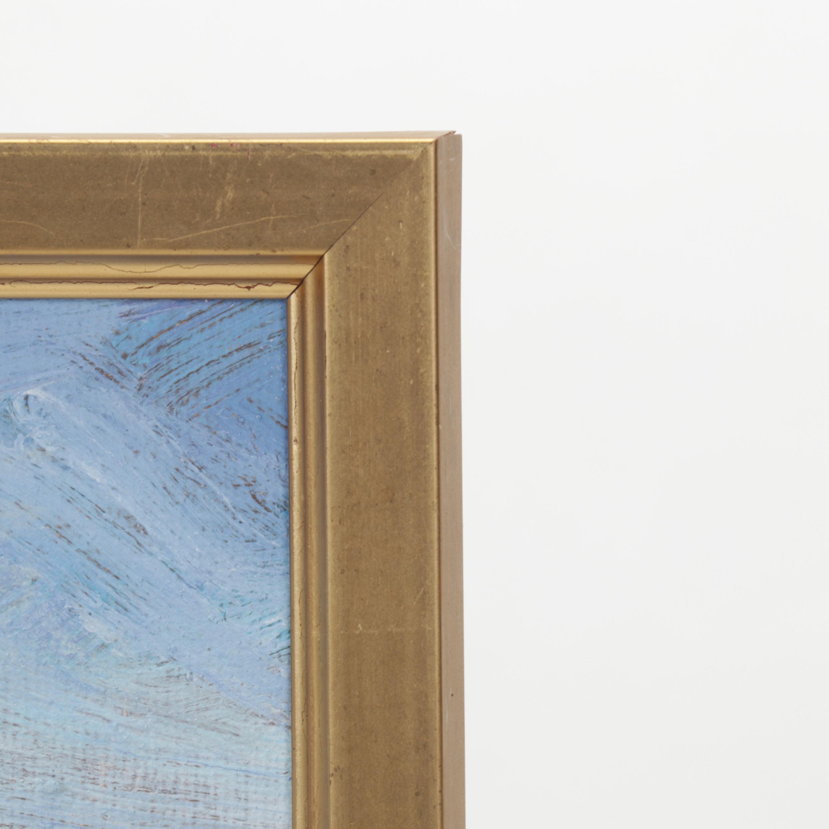 Sulmaz Radvand Oil Painting of Bucolic Country Path, 21st Century