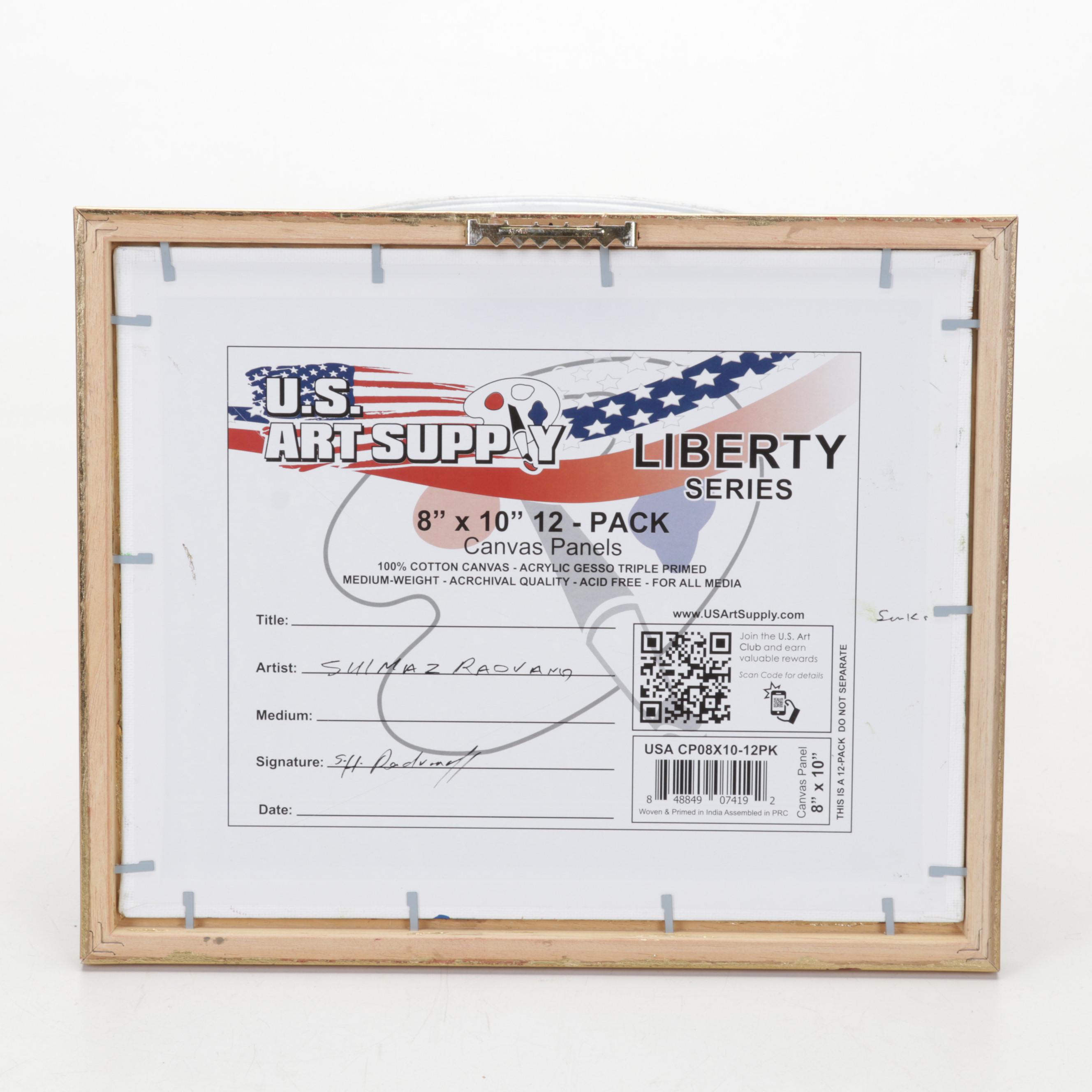 Sulmaz Radvand Oil Painting of Bucolic Country Path, 21st Century