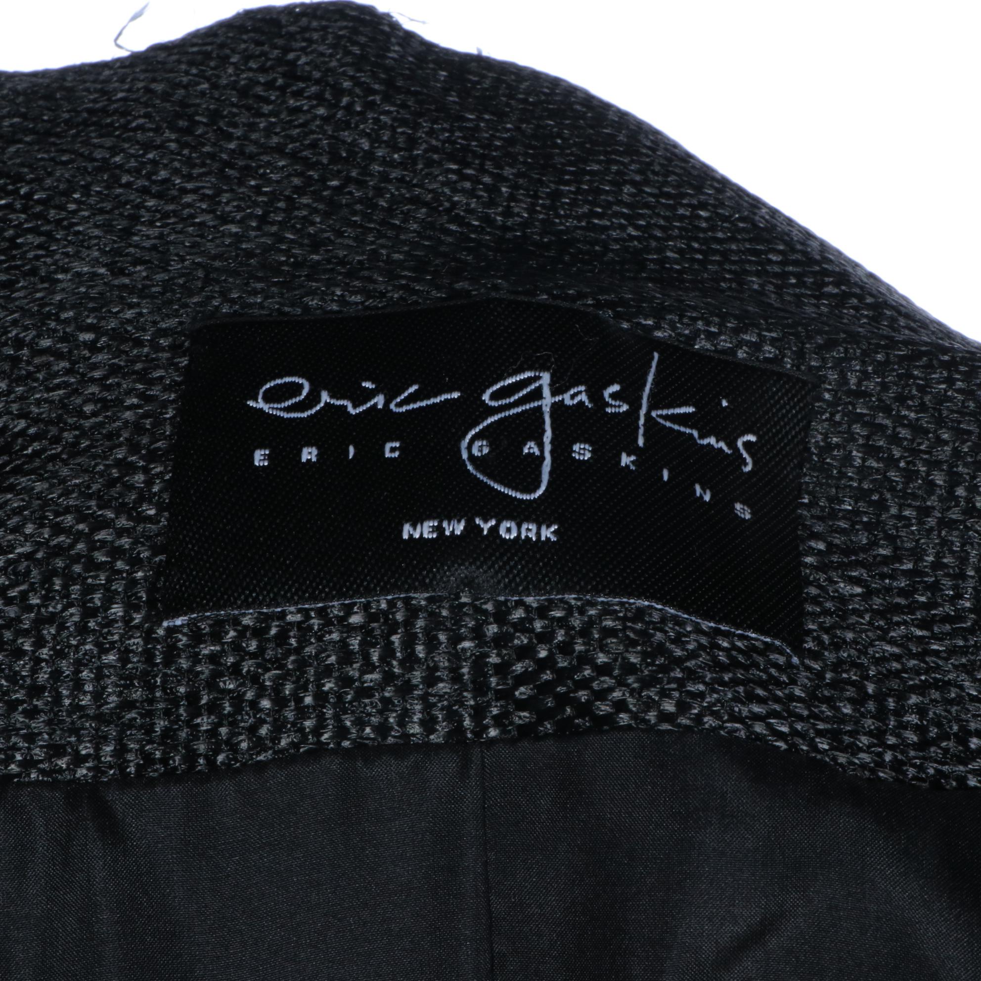 Eric Gaskins Woven Raffia and Ann Taylor Ponte Double-Knit Coats