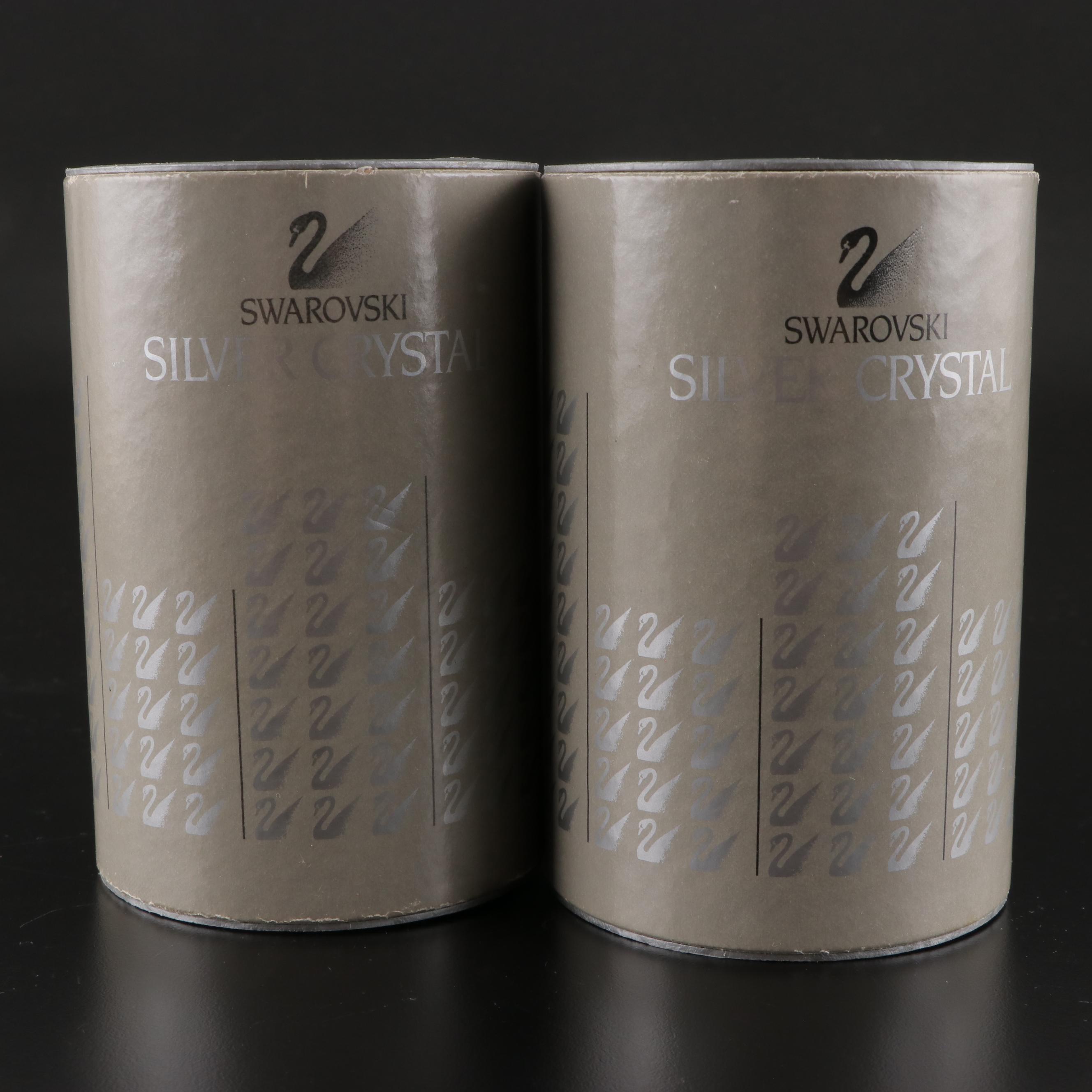 Swarovski Crystal Toucan, Parrot, Frog, and  Rooster Figurines