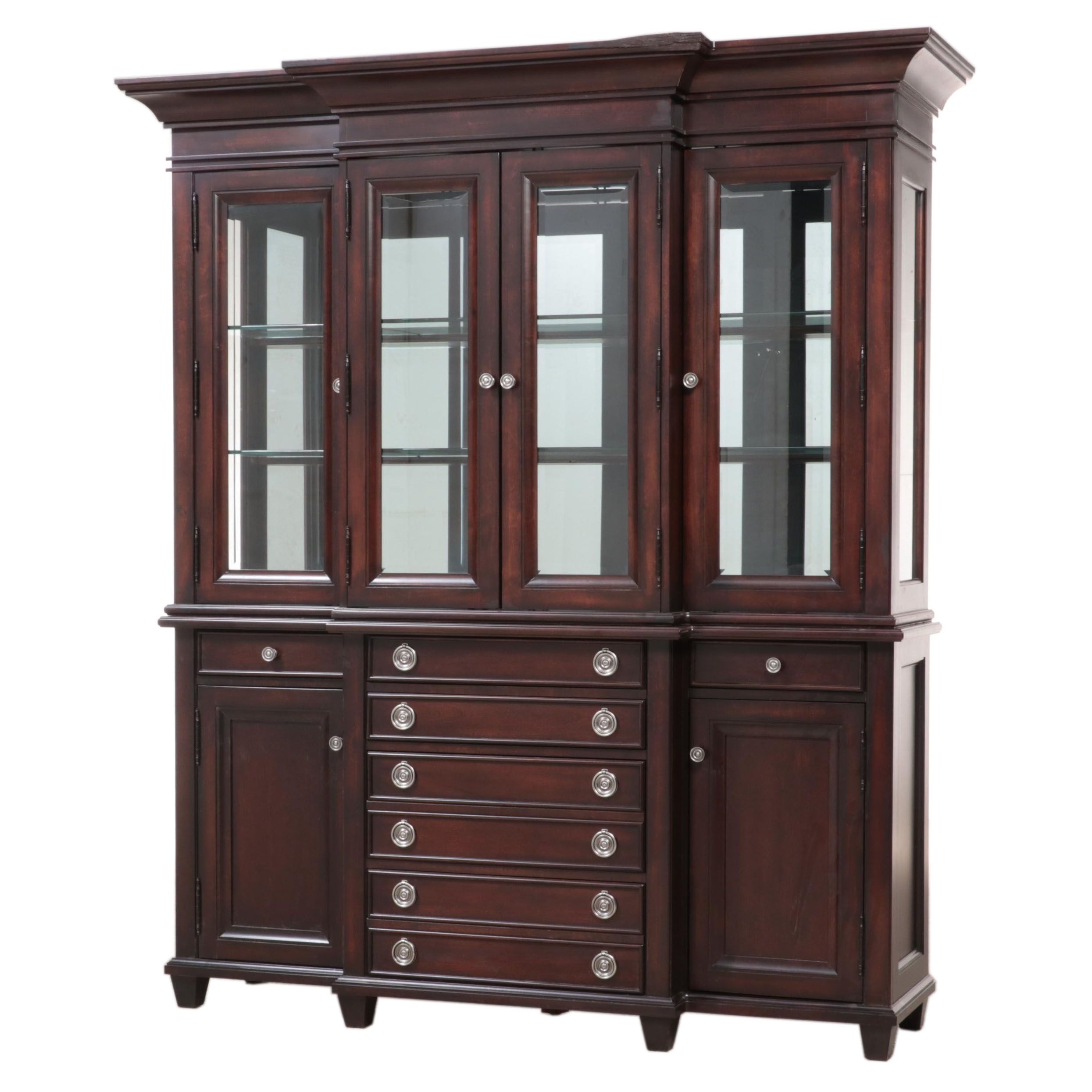 Lane "Gramercy Park" Breakfront China Cabinet