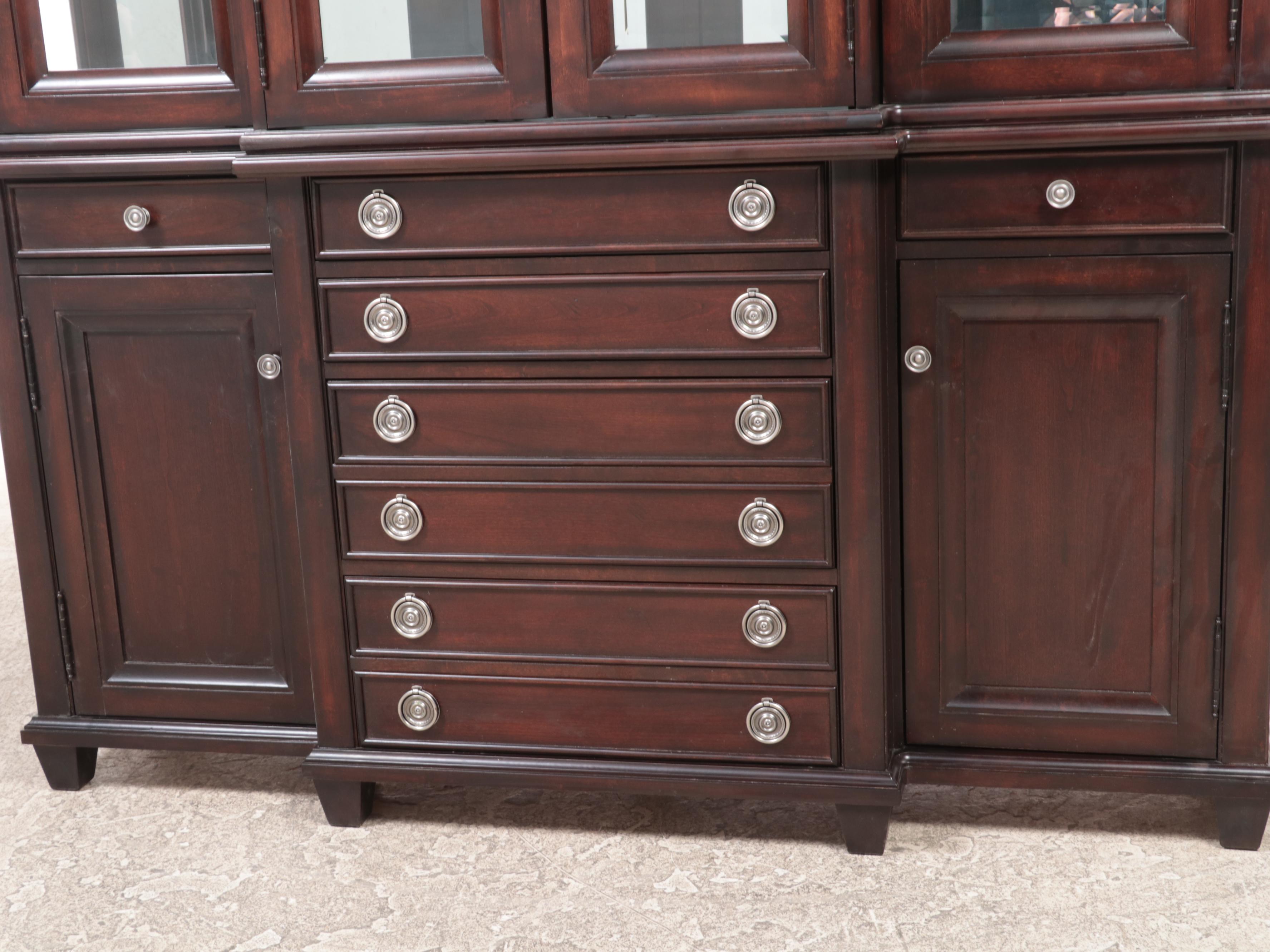 Lane "Gramercy Park" Breakfront China Cabinet
