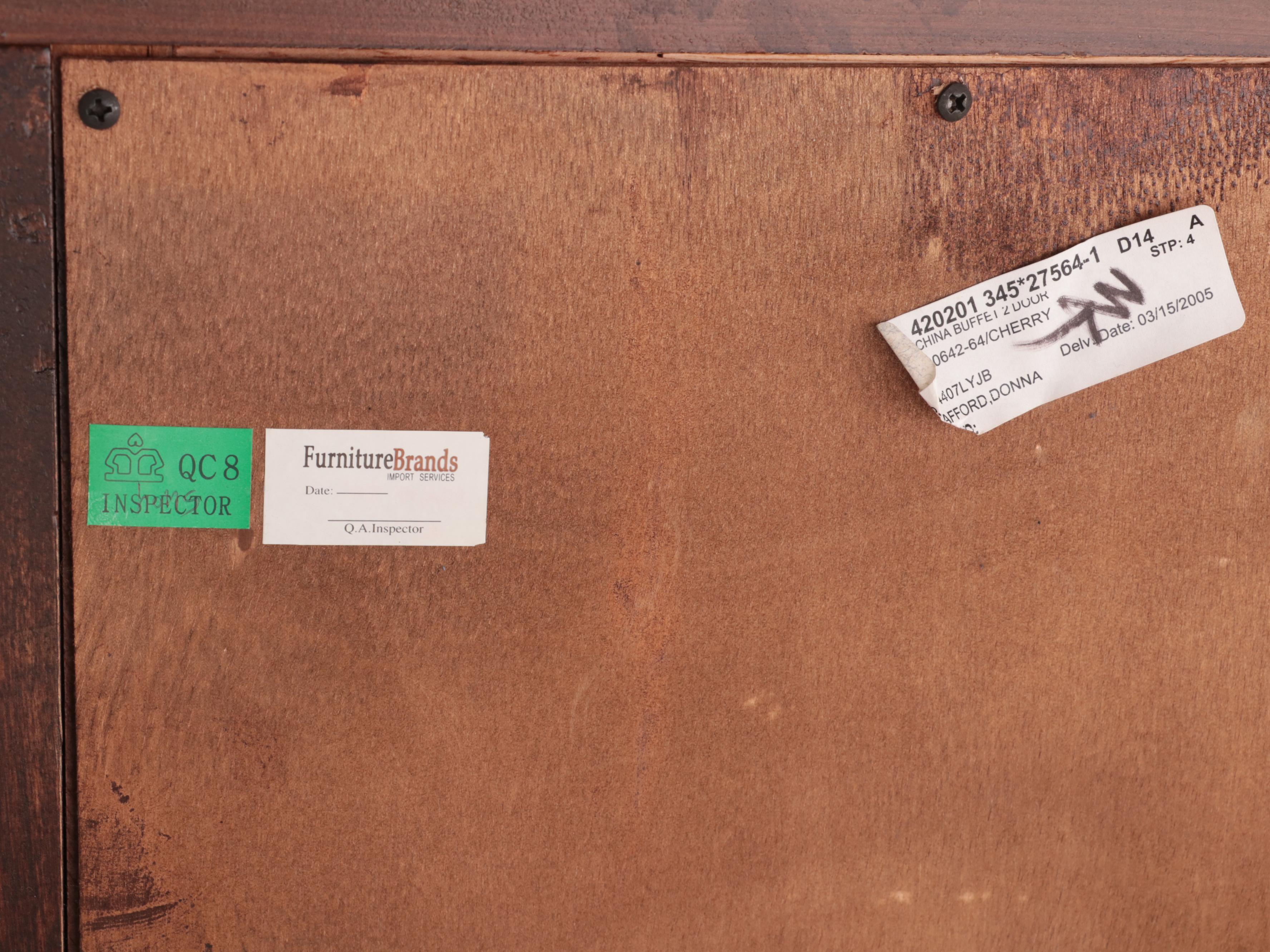 Lane "Gramercy Park" Breakfront China Cabinet