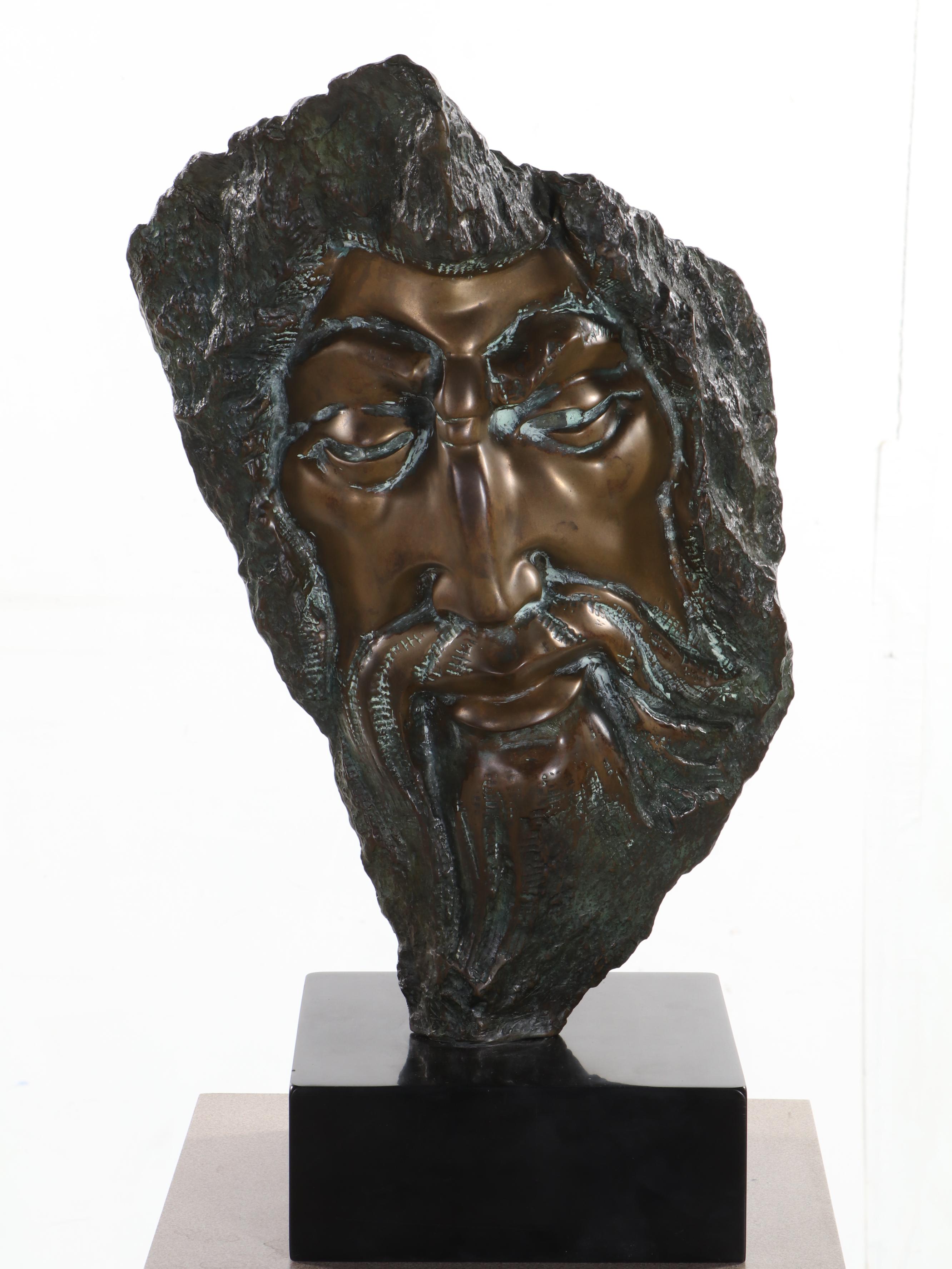 Michael Barkin Bronze Bust "Prophet"