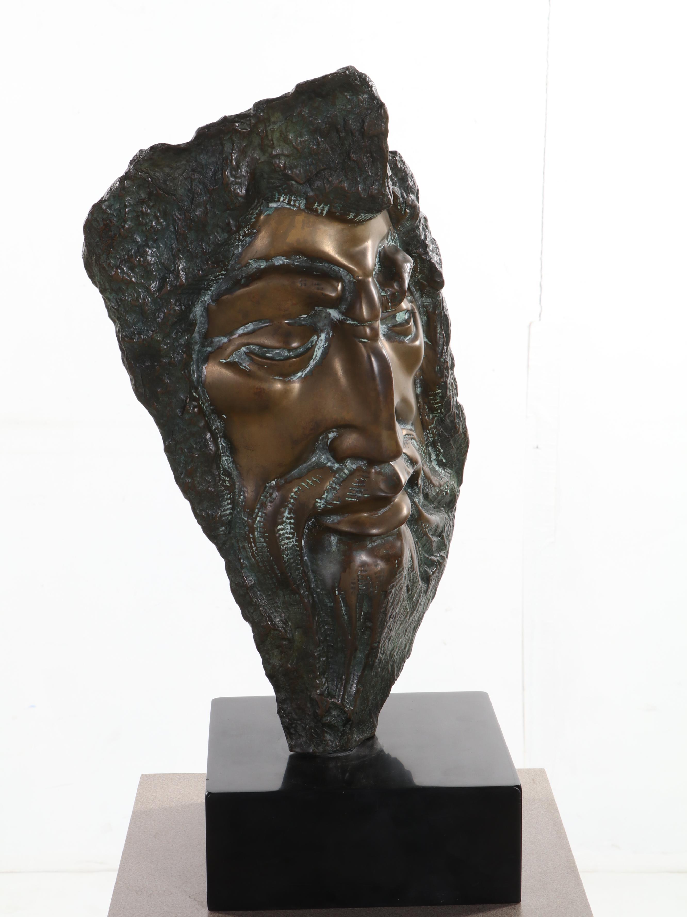 Michael Barkin Bronze Bust "Prophet"