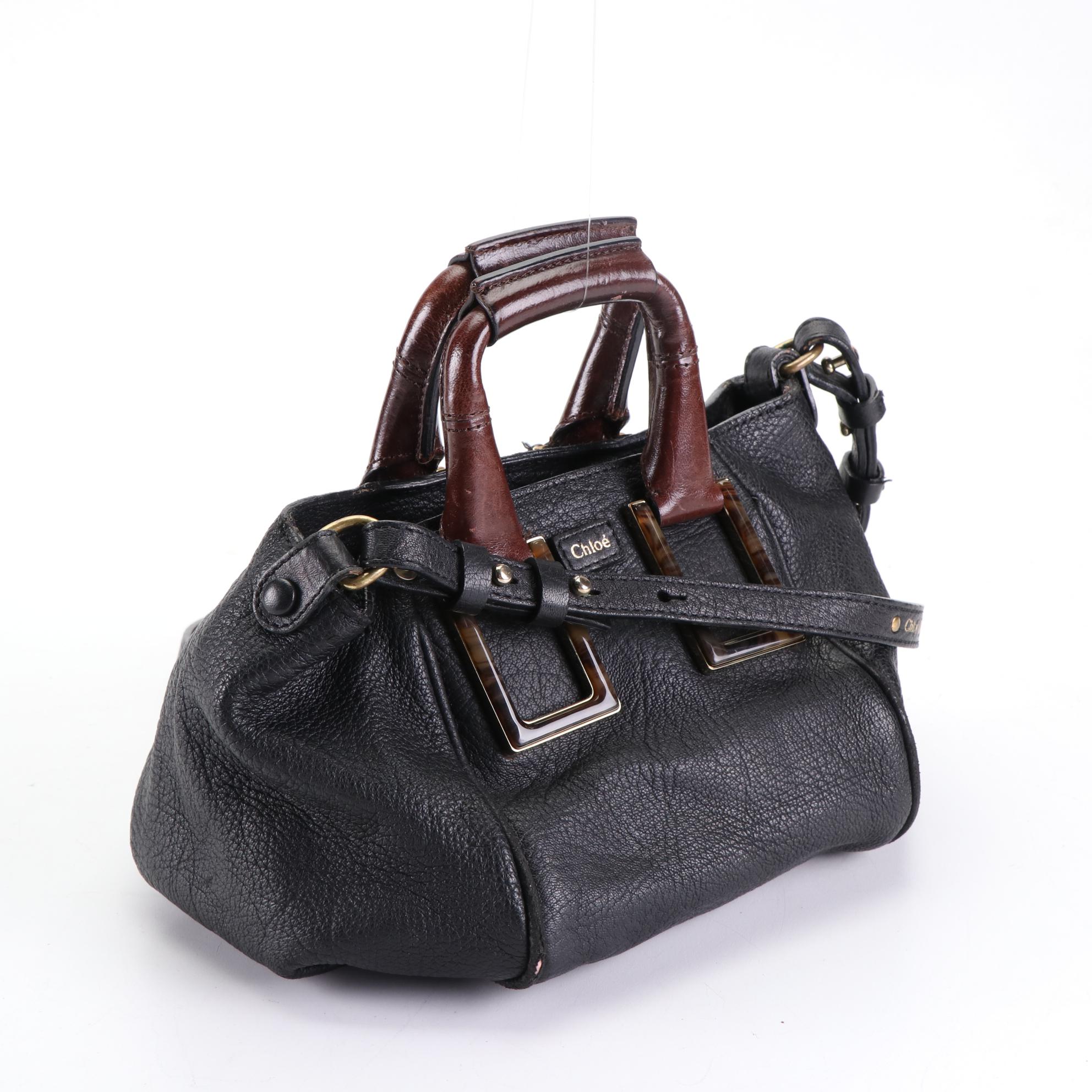 Chloé Ethel Two-Way Bag in Grain Leather