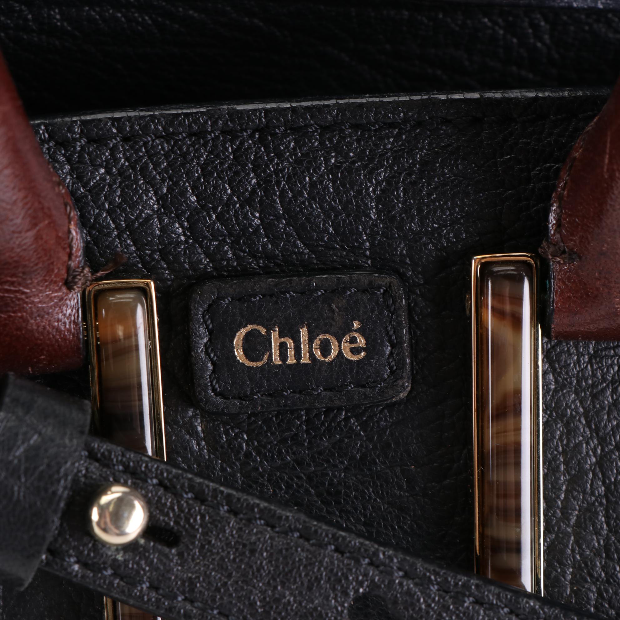 Chloé Ethel Two-Way Bag in Grain Leather