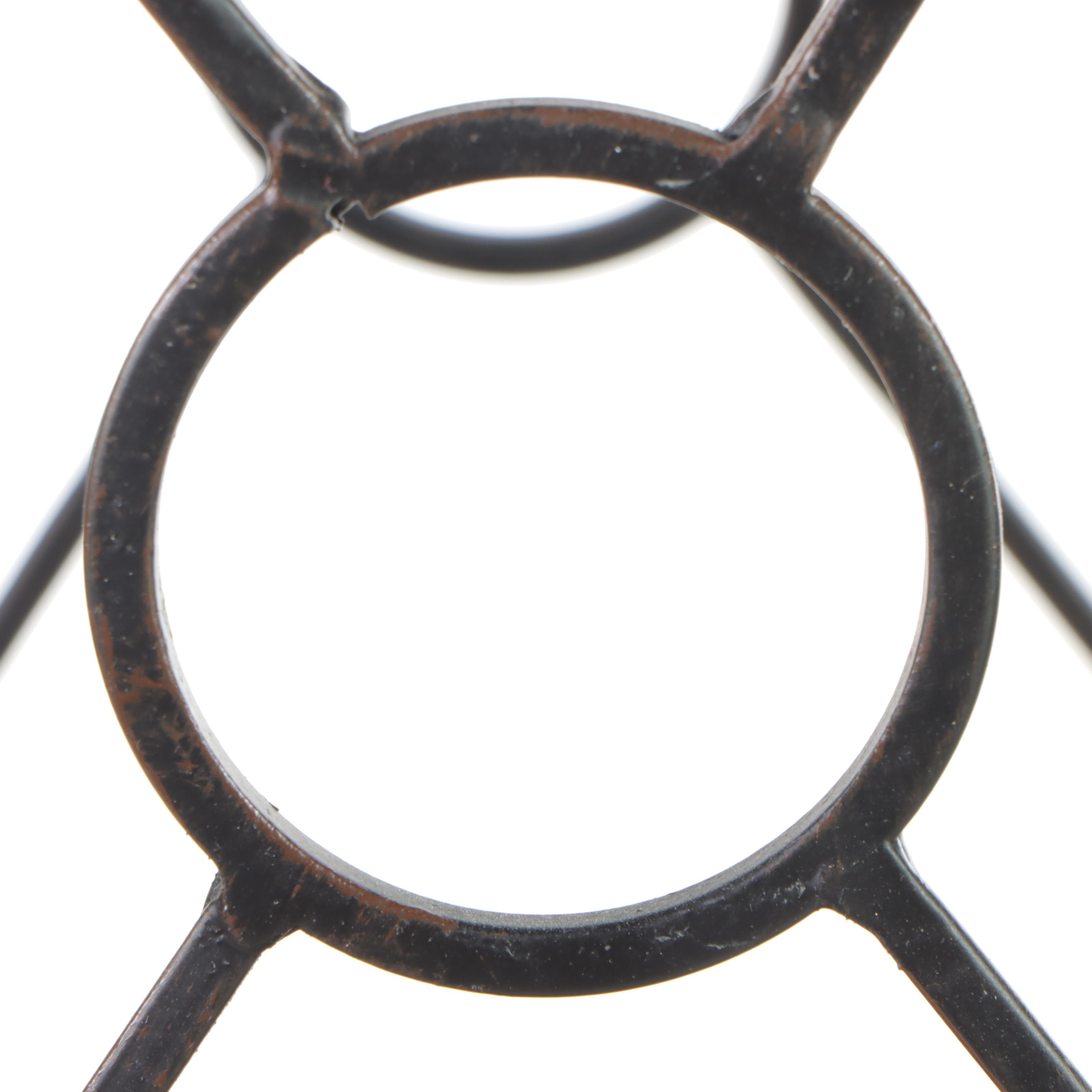 Neoclassical Style Patinated Metal Five-Tier Étagère