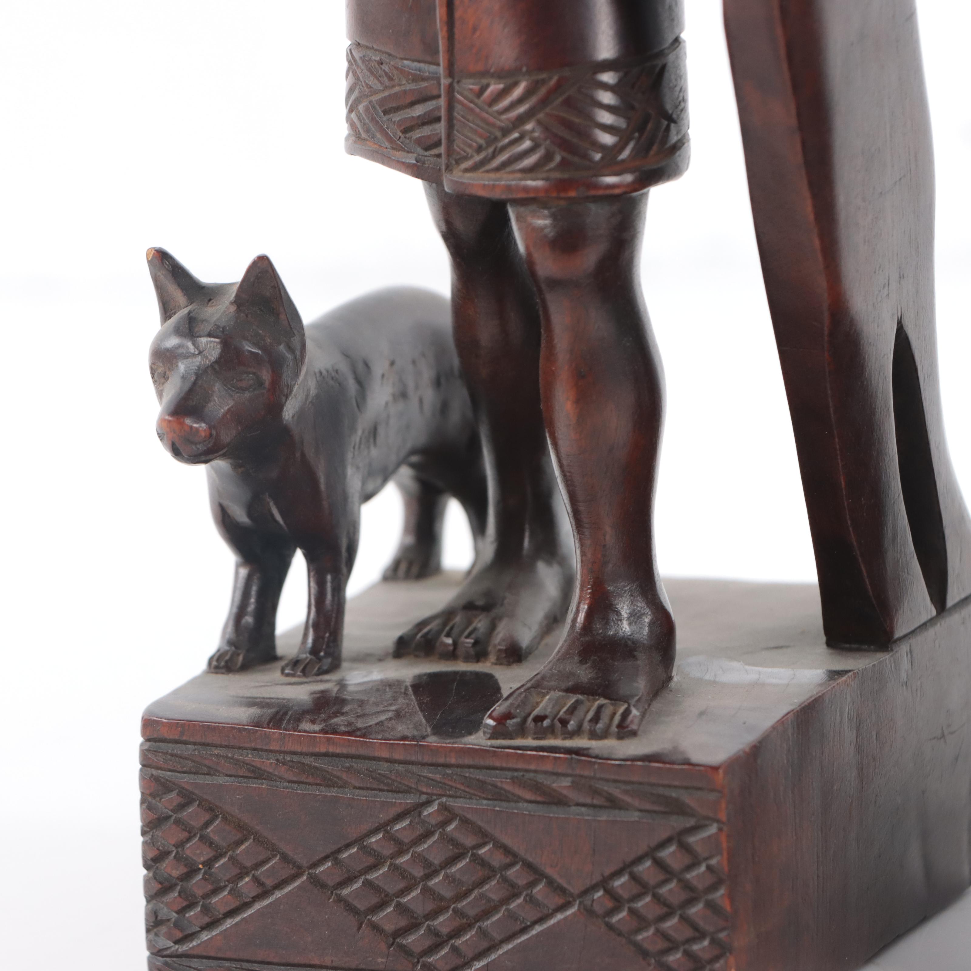 Filipino Carved Wood Figurative Sculptures