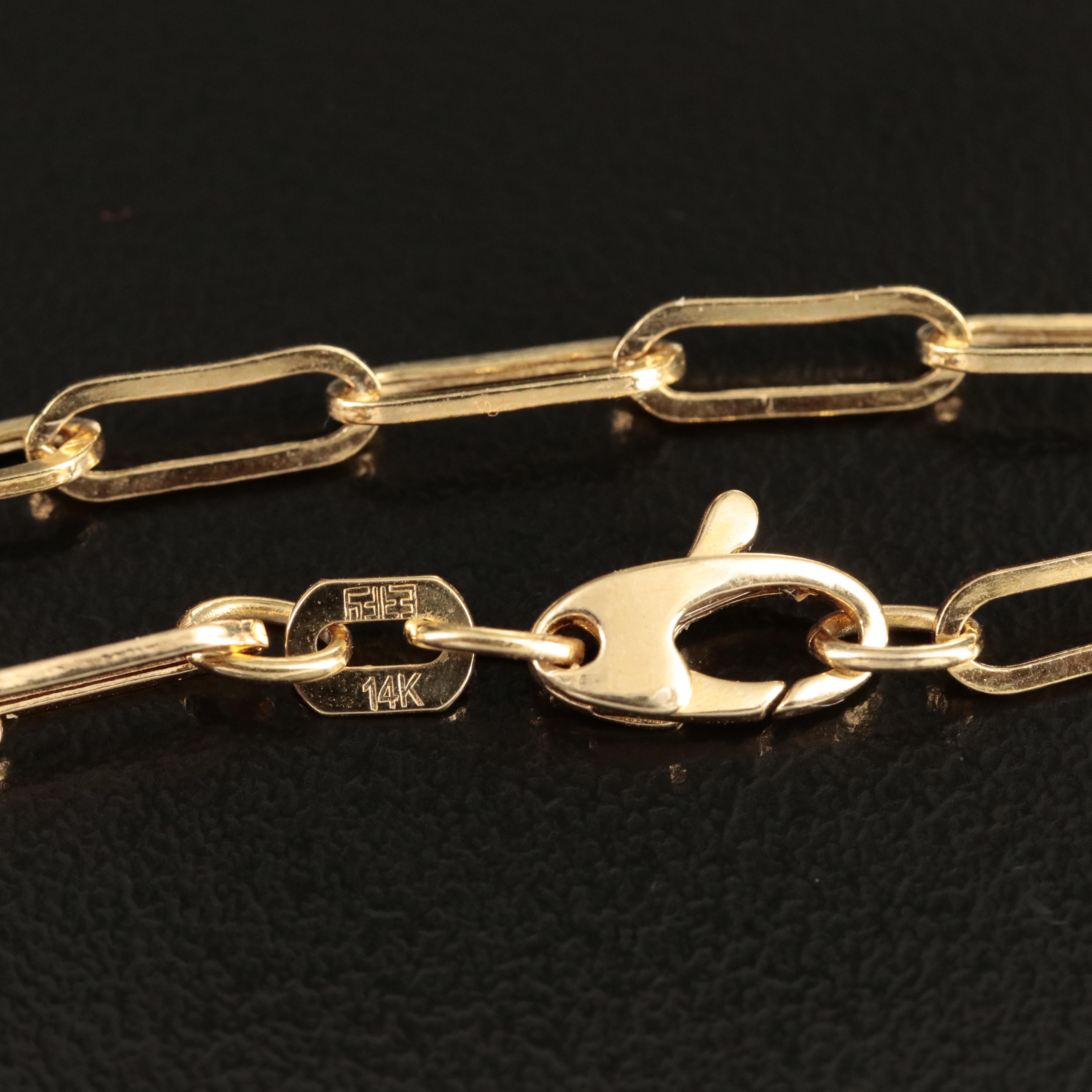 EFFY 14K Oval Cable Necklace