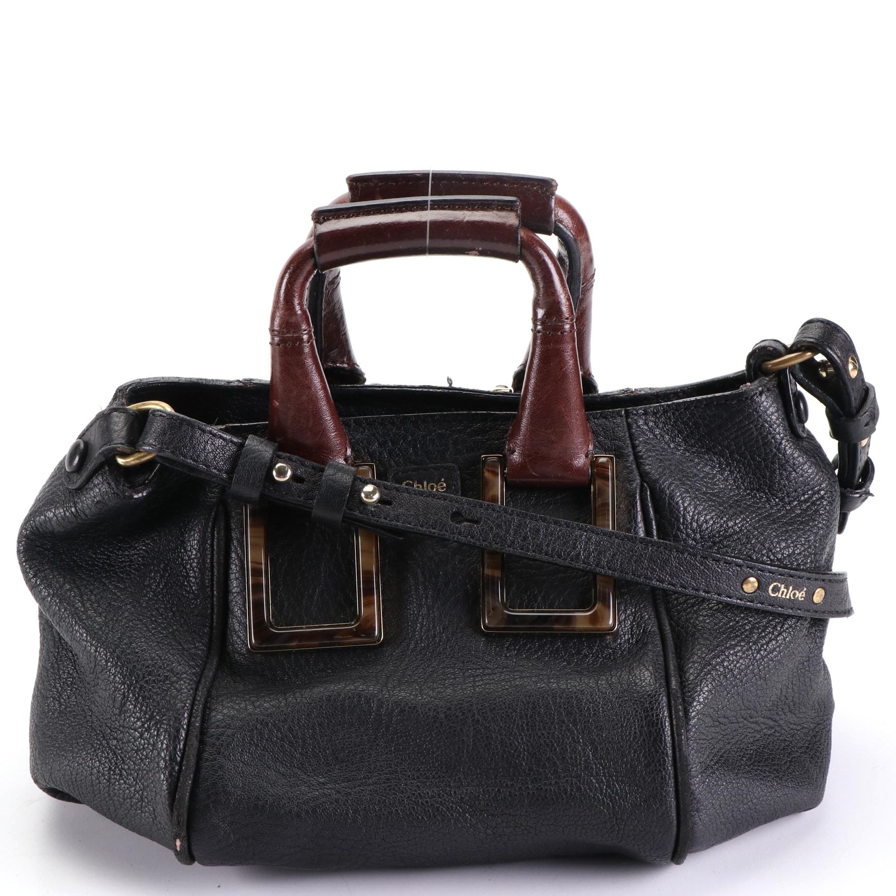 Chloé Ethel Two-Way Bag in Grain Leather