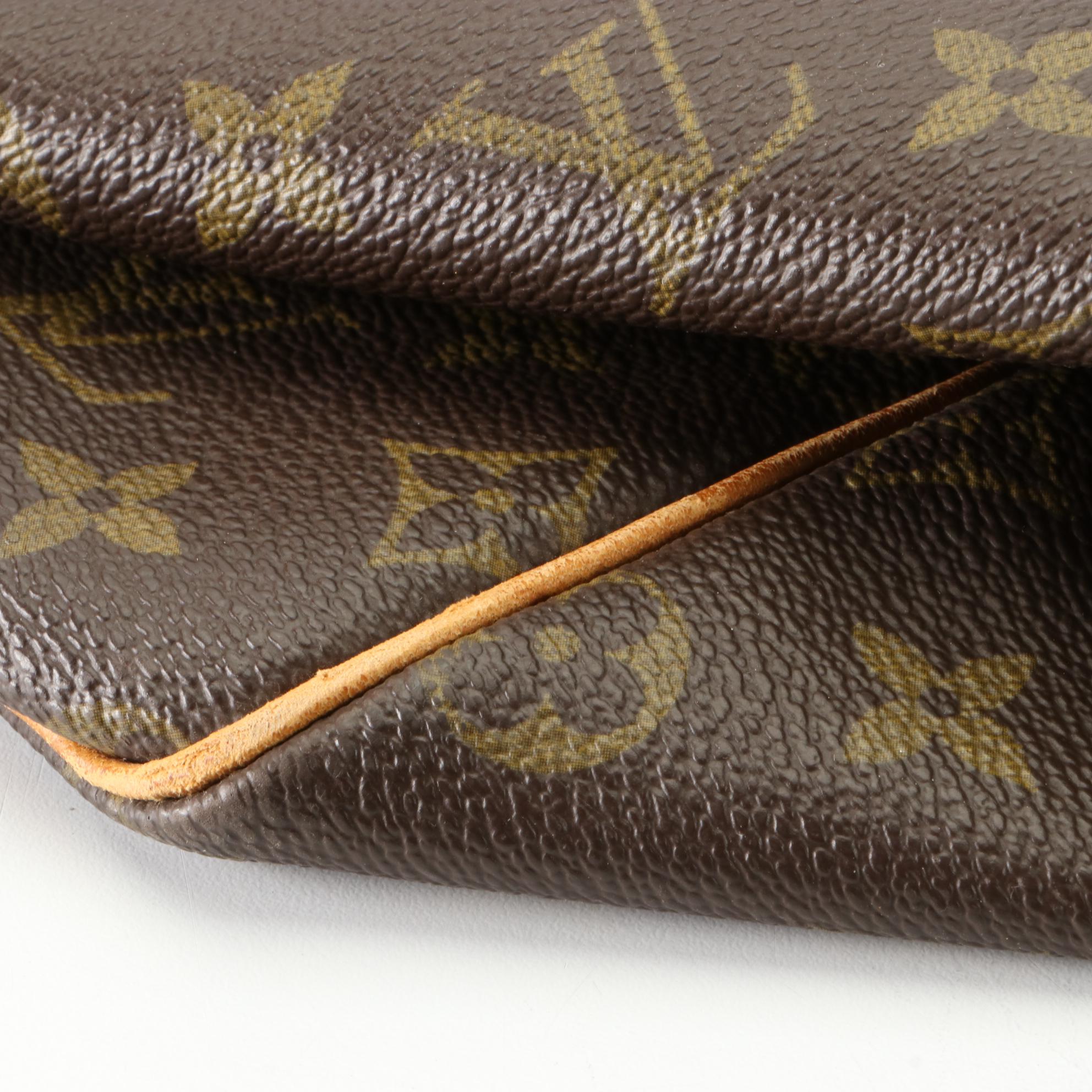 Louis Vuitton Keepall 55 in Monogram Canvas and Vachetta Leather