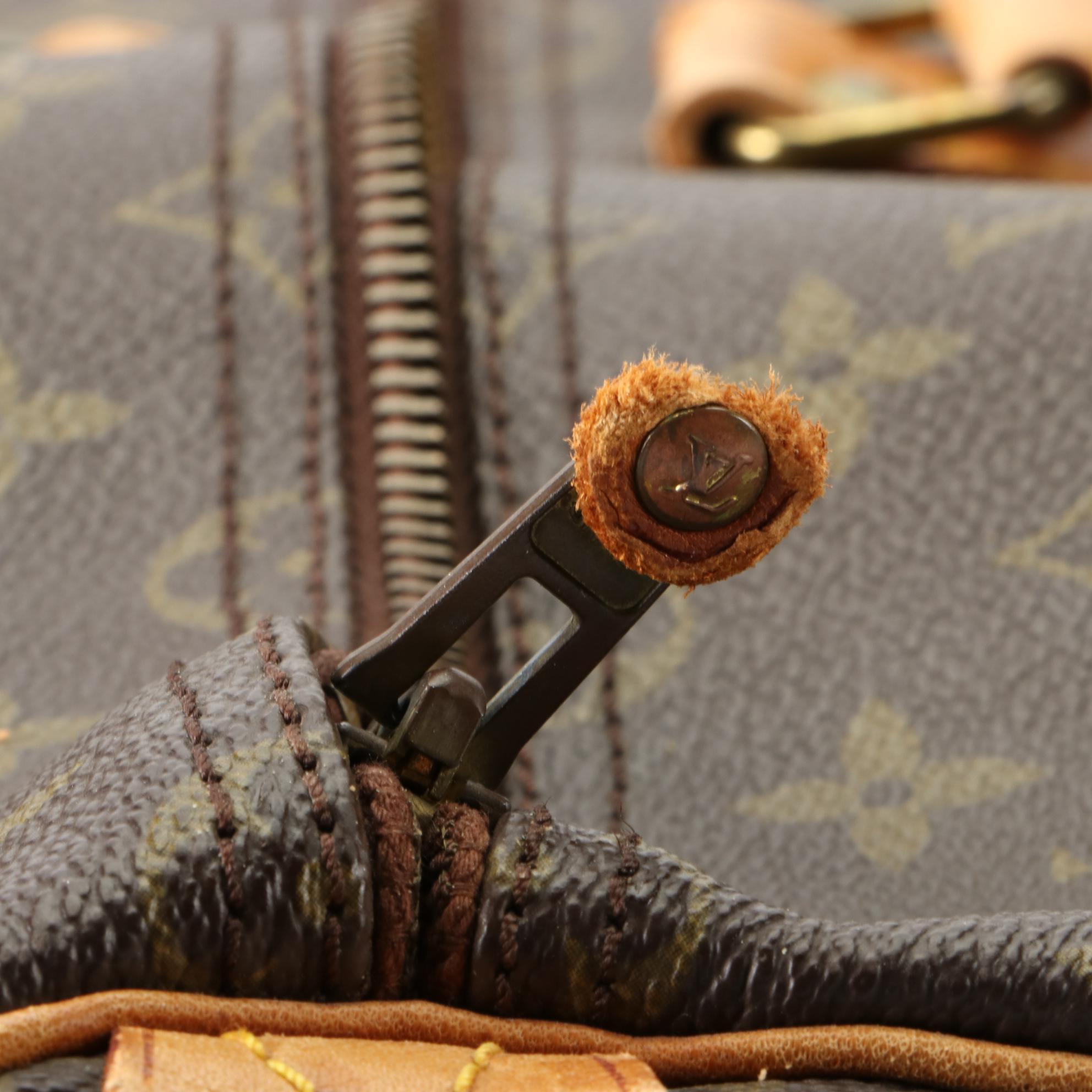 Louis Vuitton Keepall 55 in Monogram Canvas and Vachetta Leather