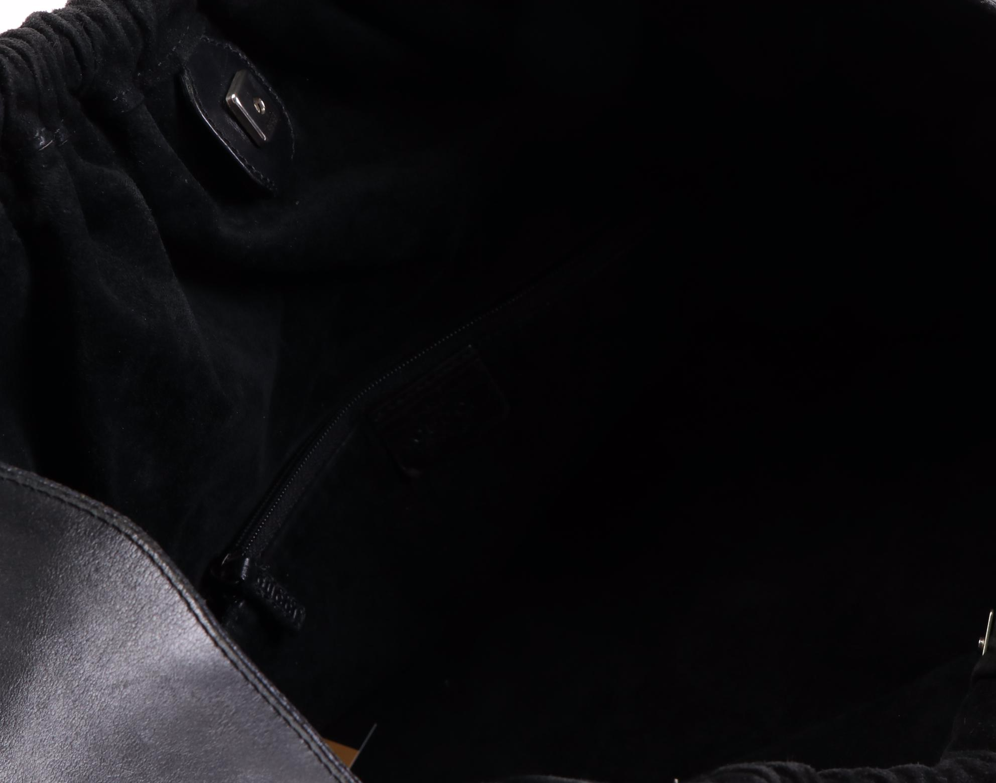 Gucci Suede and Leather Shoulder Bag