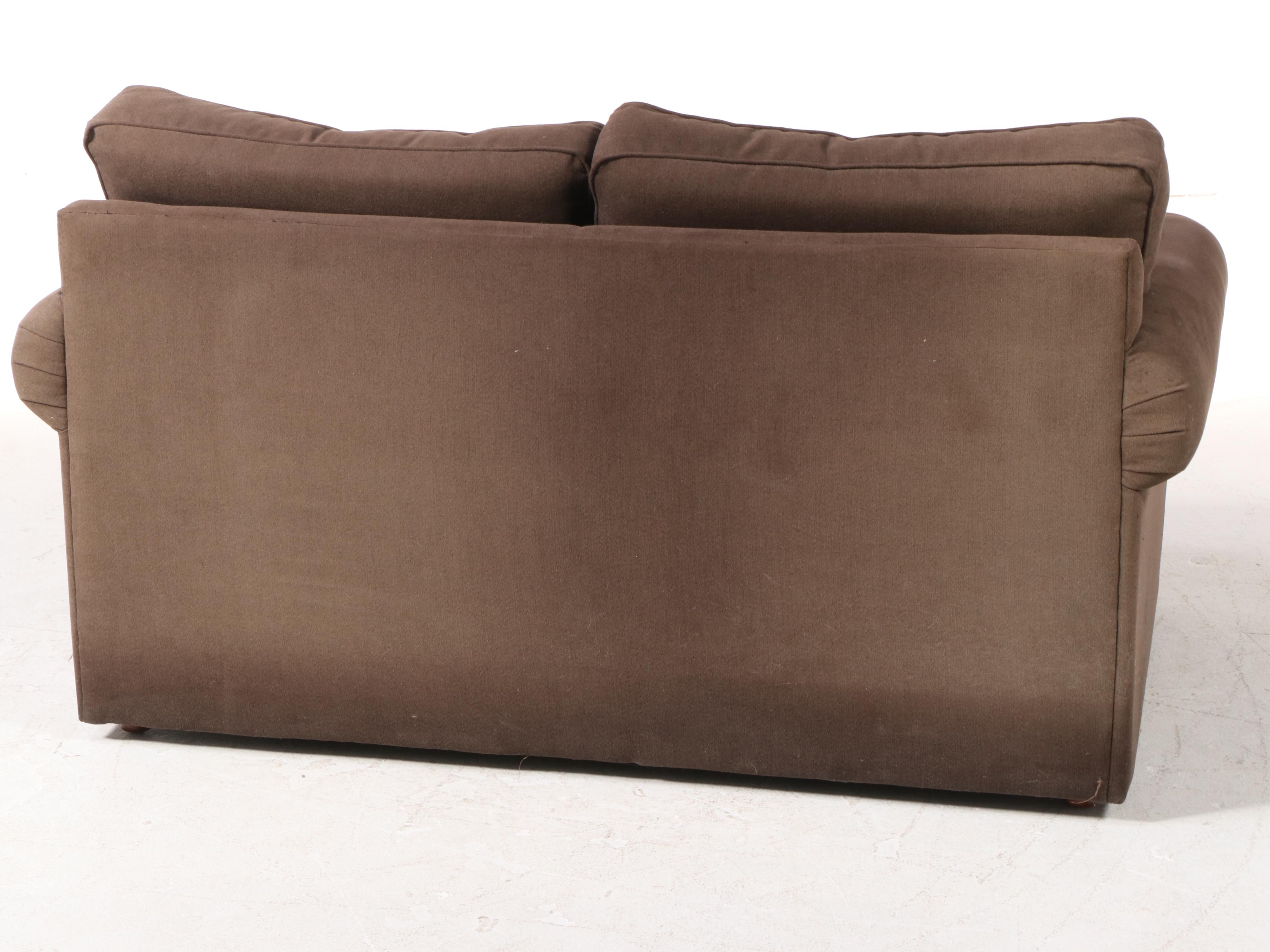 La-Z-Boy Custom-Upholstered Roll-Arm Loveseat