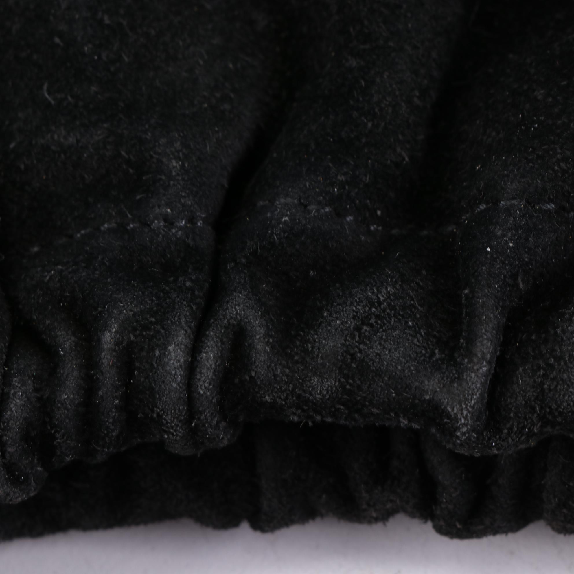 Gucci Suede and Leather Shoulder Bag