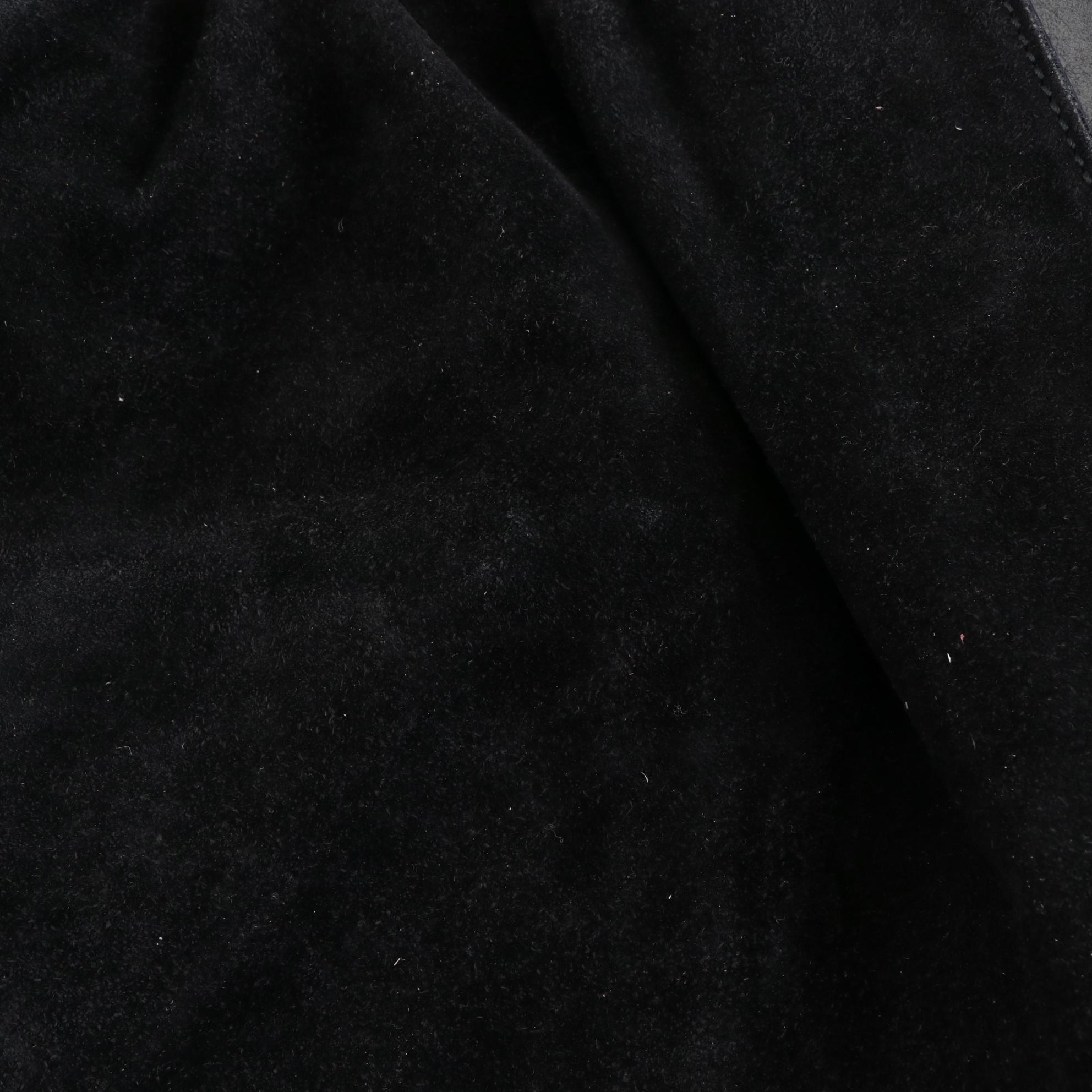 Gucci Suede and Leather Shoulder Bag