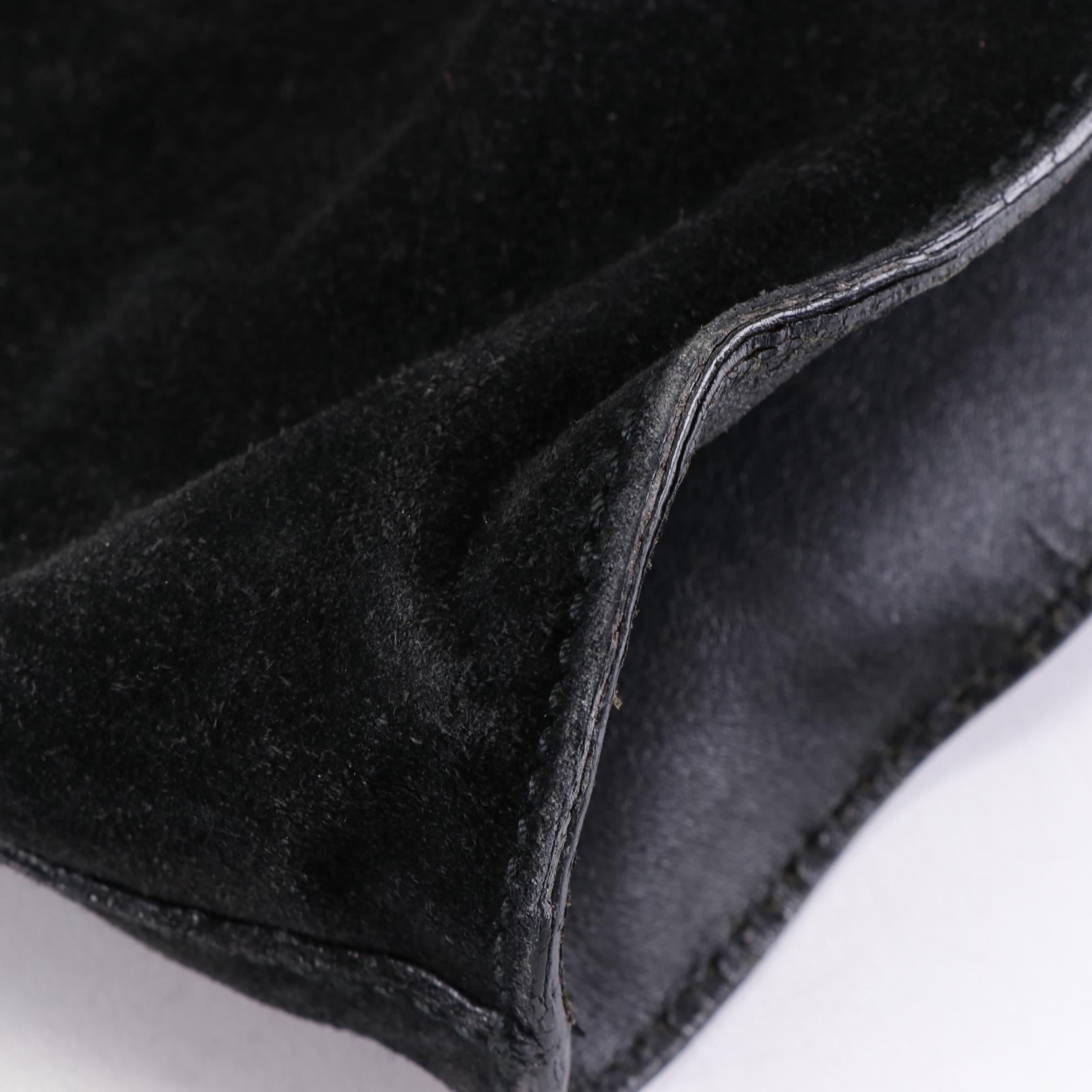 Gucci Suede and Leather Shoulder Bag