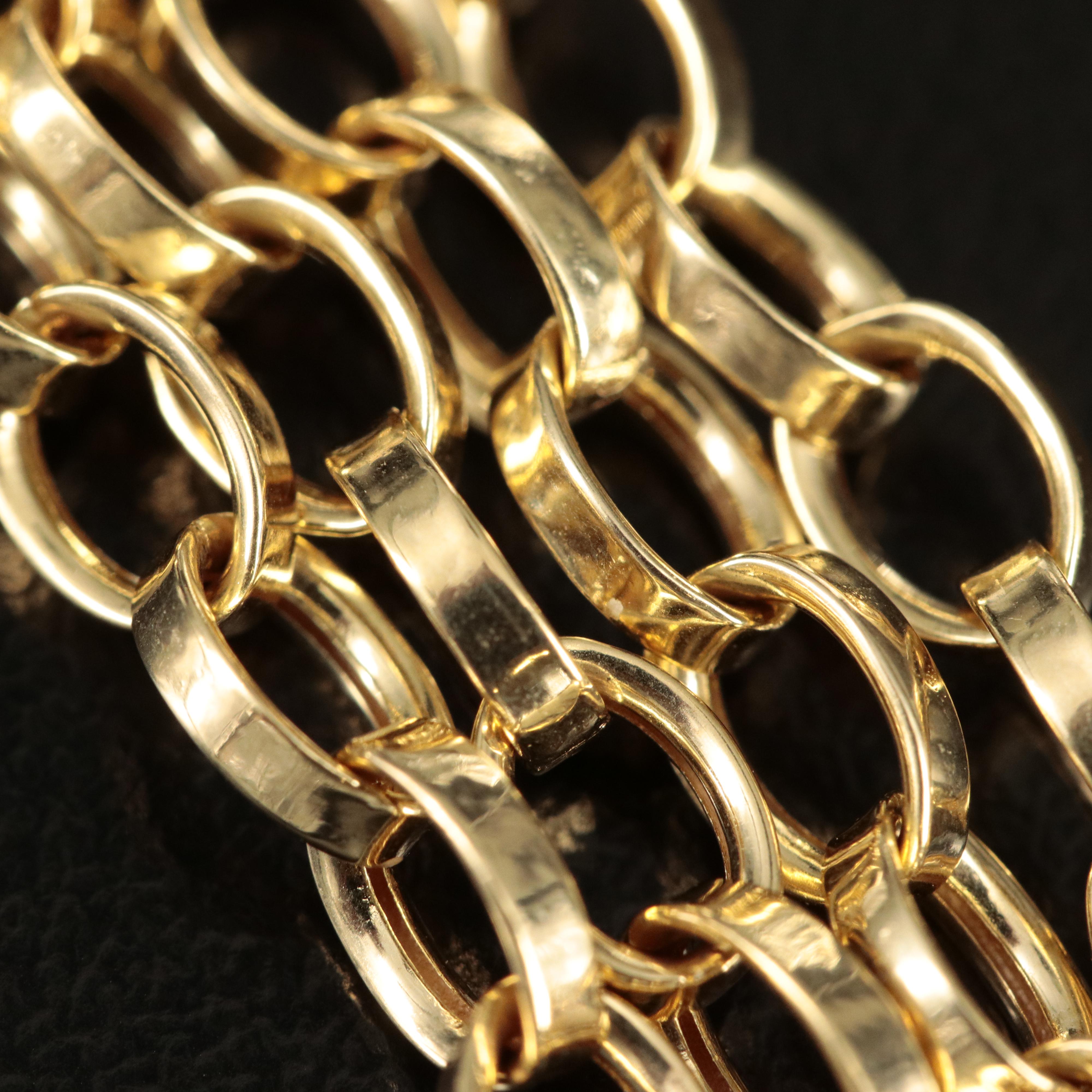 14K Rolo Chain Necklace