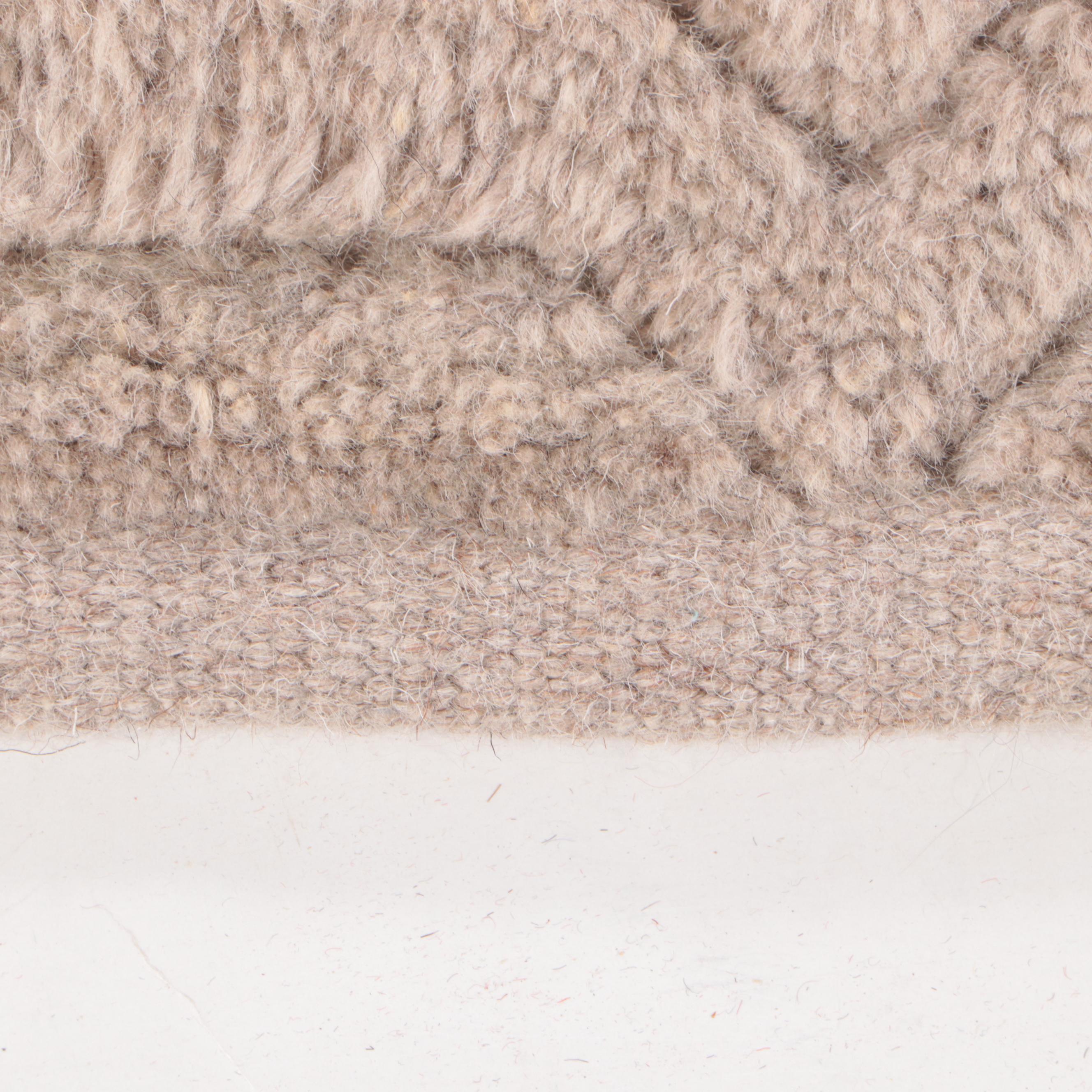 9'9 x 13'2 Hand-Knotted Armadillo & Co. Carved Room Sized Rug