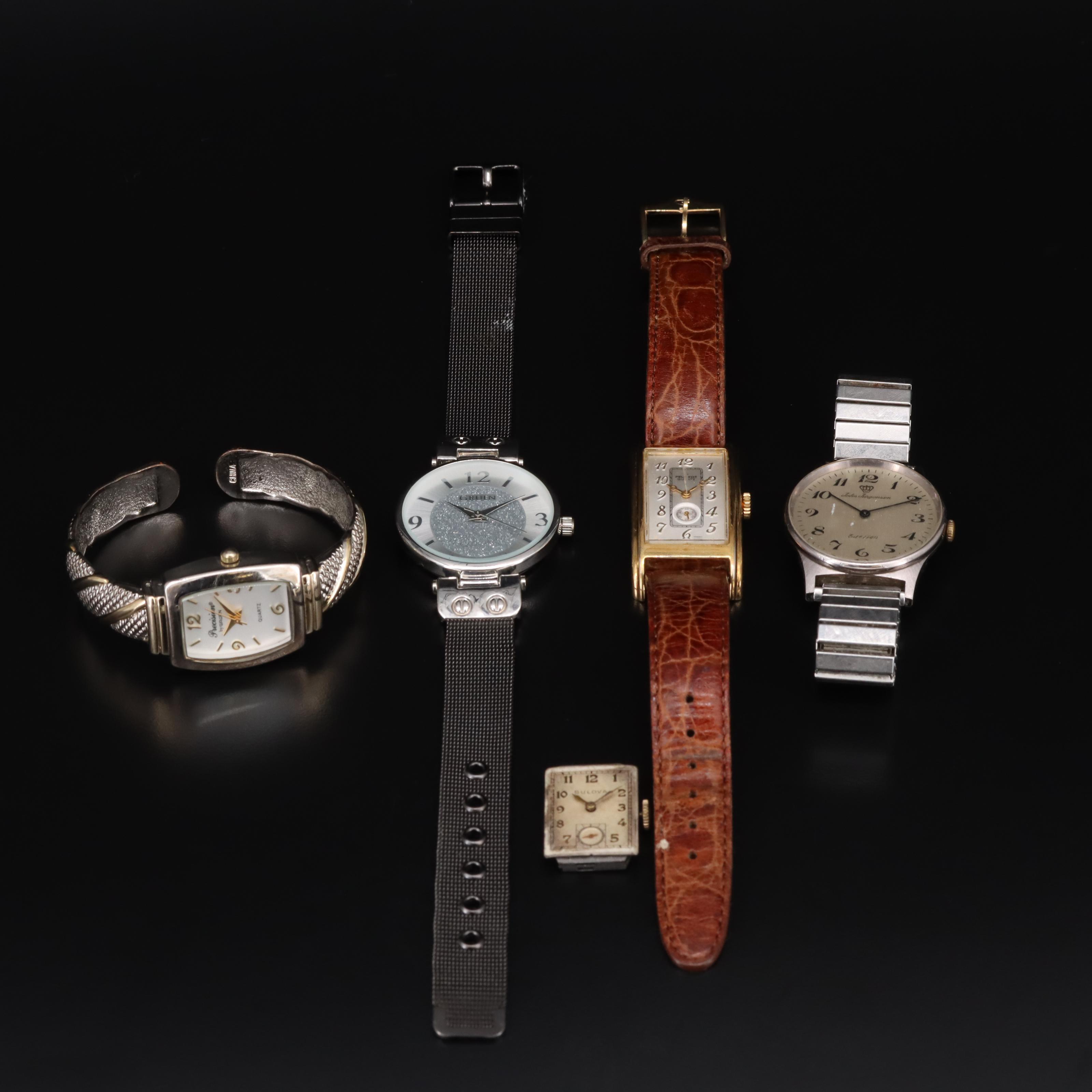 Bulova, Peugeot and Gruen Featured in Watch Collection