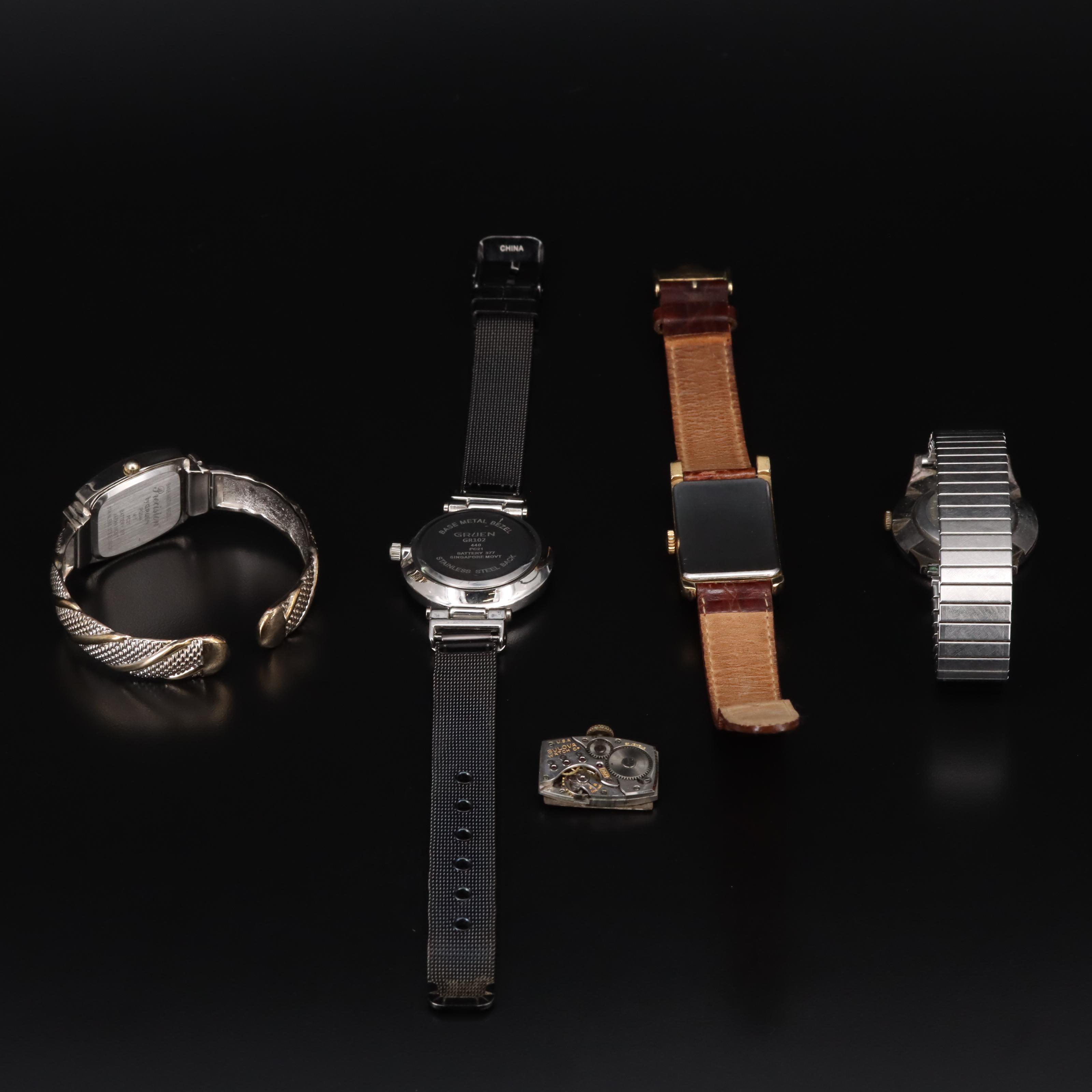 Bulova, Peugeot and Gruen Featured in Watch Collection