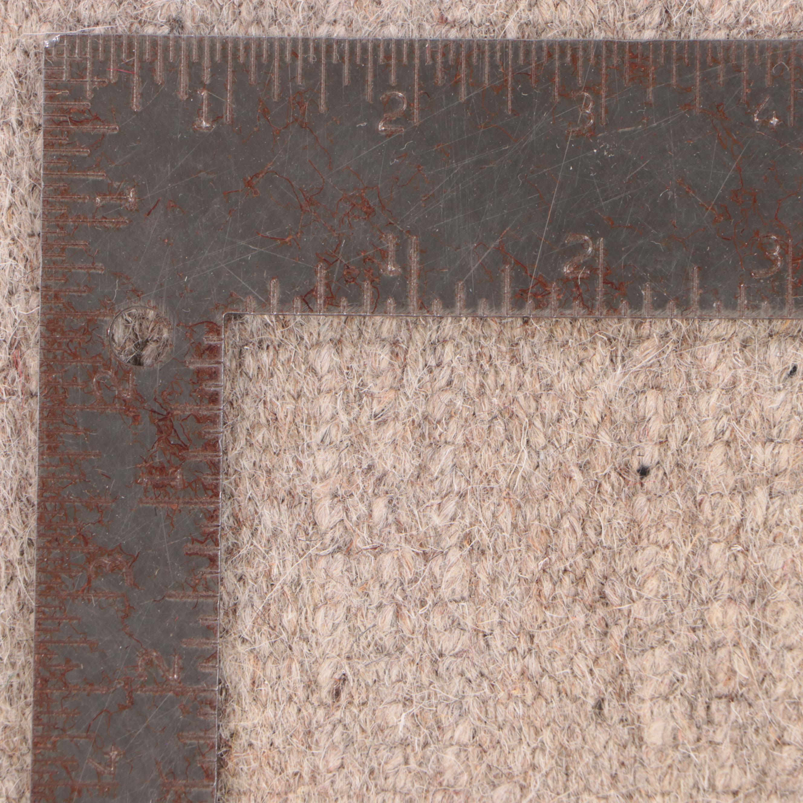 9'9 x 13'2 Hand-Knotted Armadillo & Co. Carved Room Sized Rug