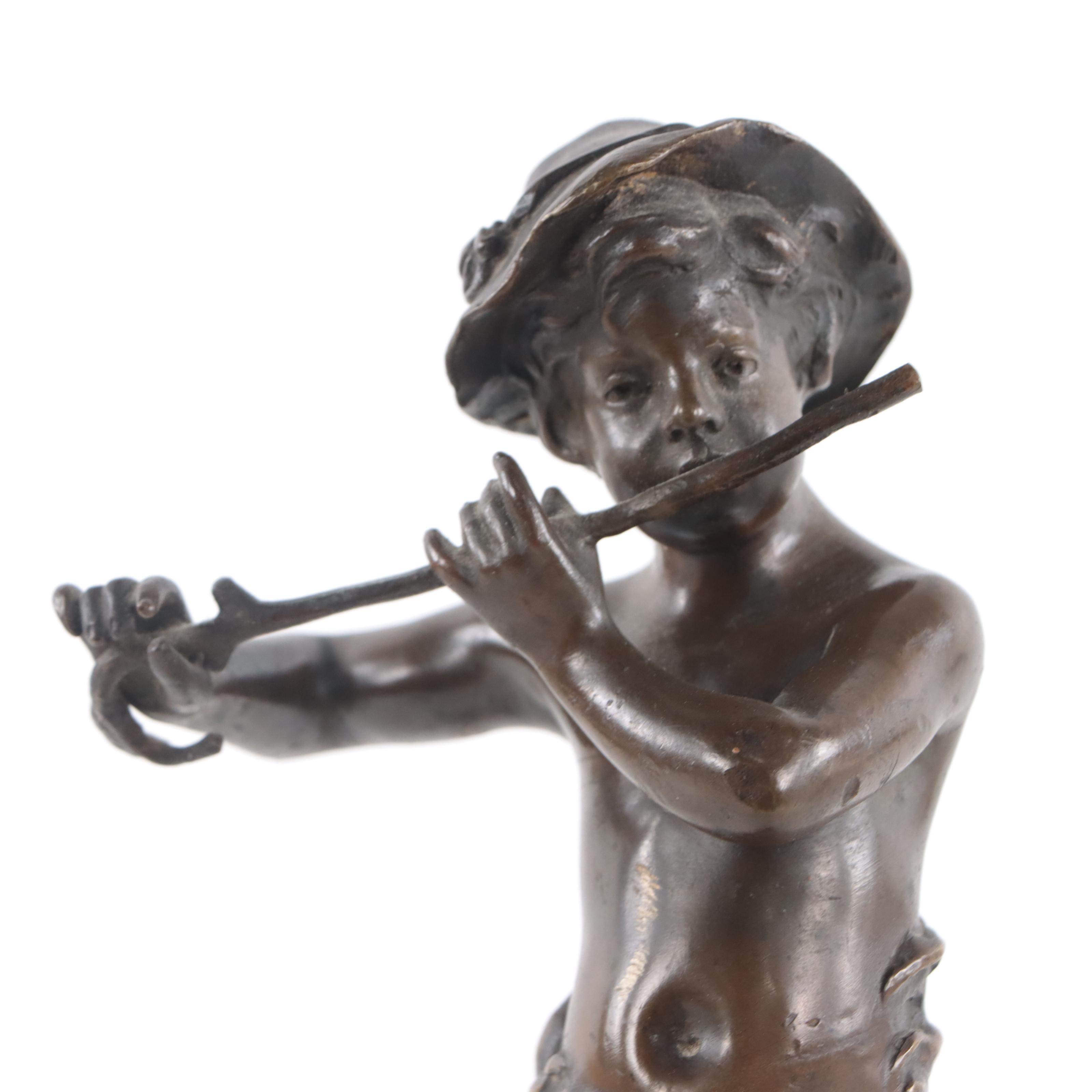 Bronze Sculpture After Marcel Debut "Sous Bois"