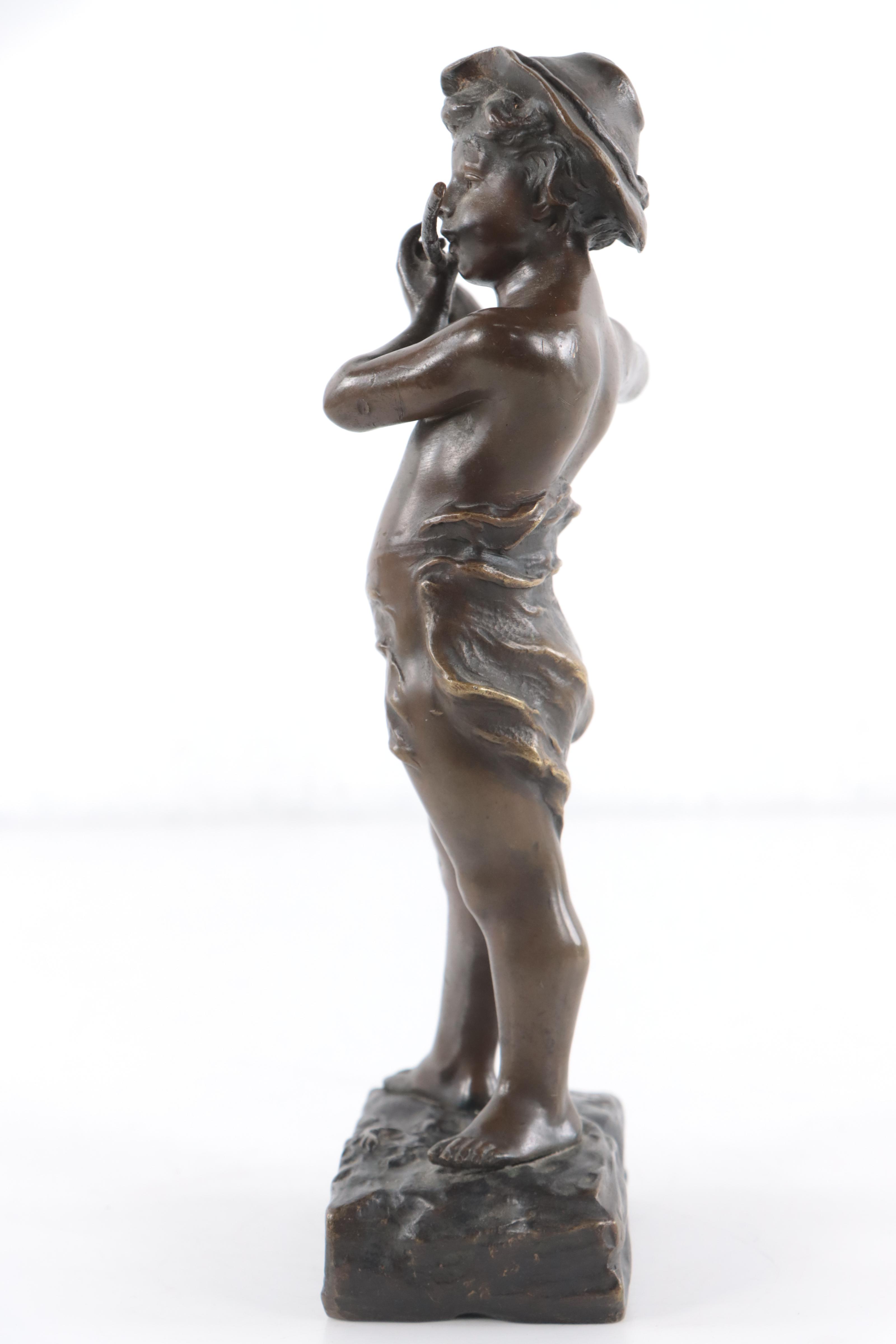 Bronze Sculpture After Marcel Debut "Sous Bois"