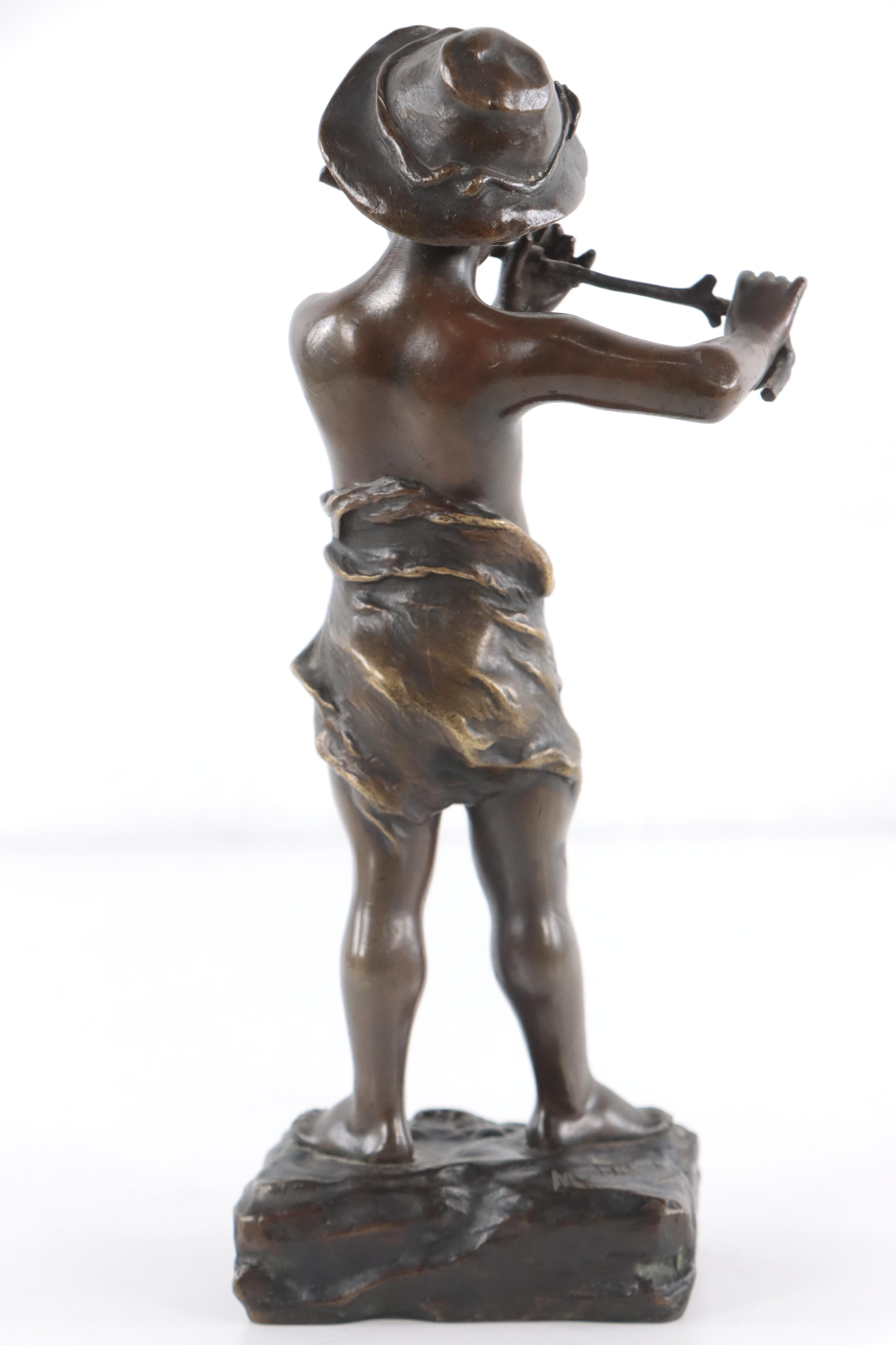 Bronze Sculpture After Marcel Debut "Sous Bois"