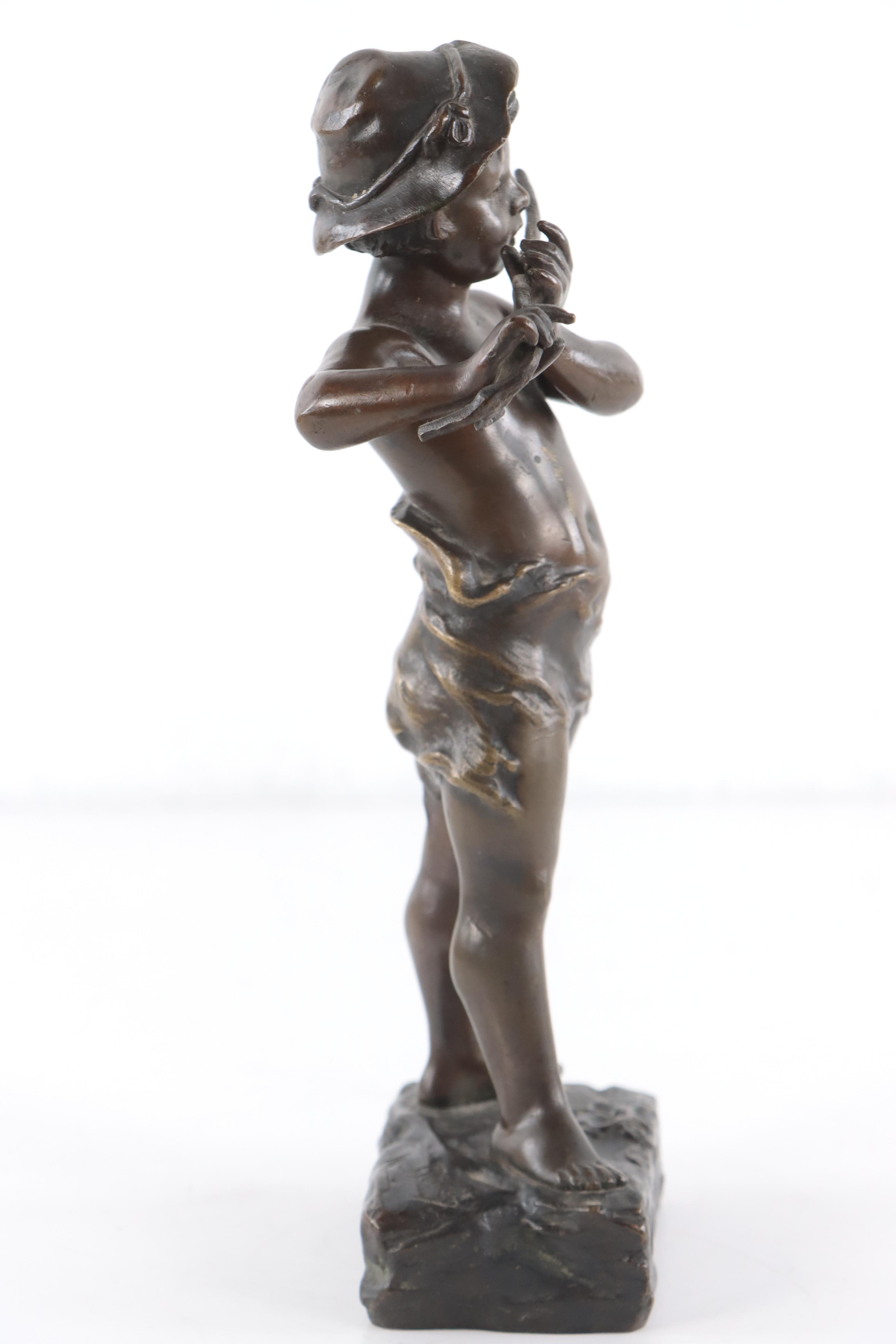 Bronze Sculpture After Marcel Debut "Sous Bois"