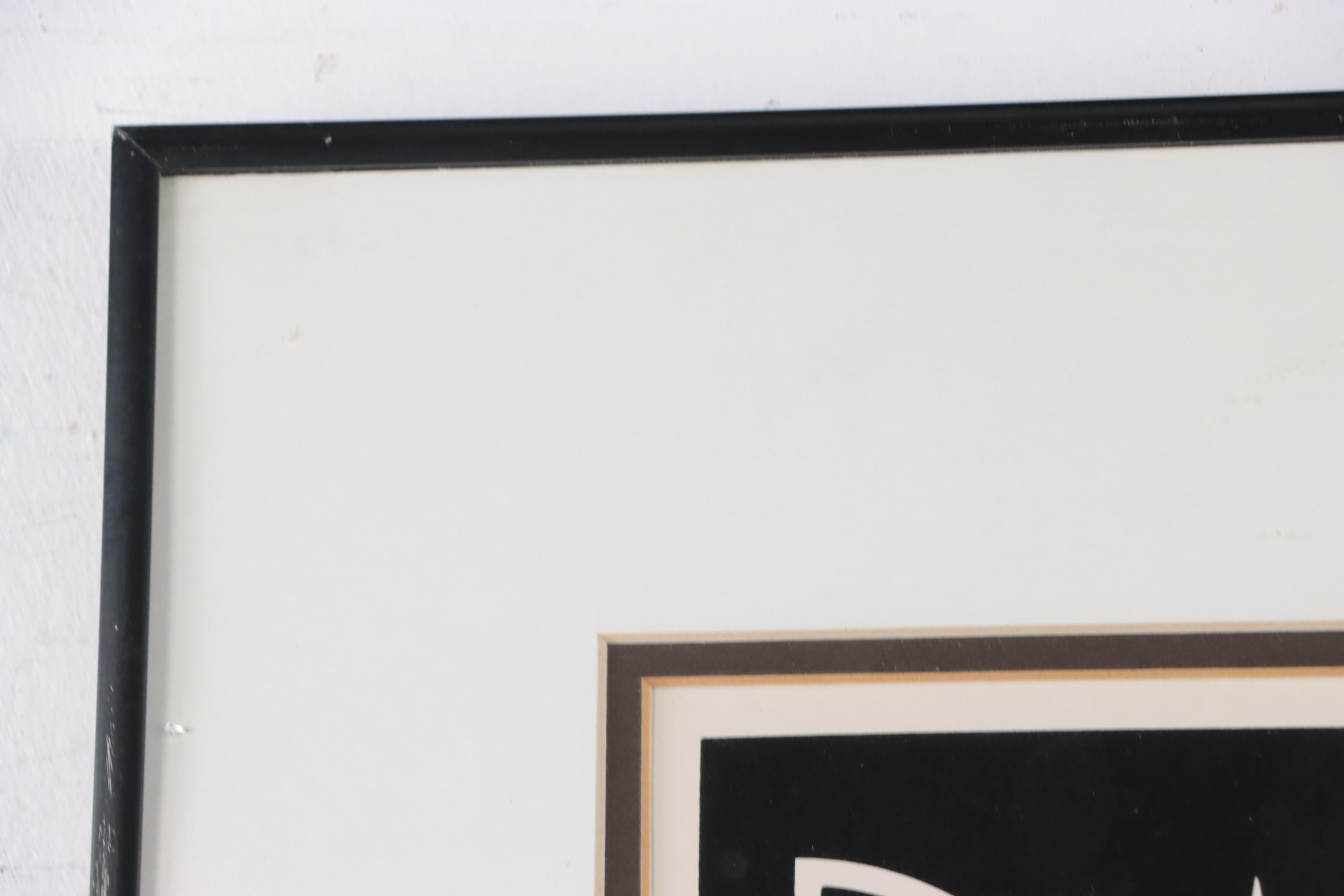 Woody Vondracek Art Deco Lithograph Poster "Day & Night," Late 20th Century