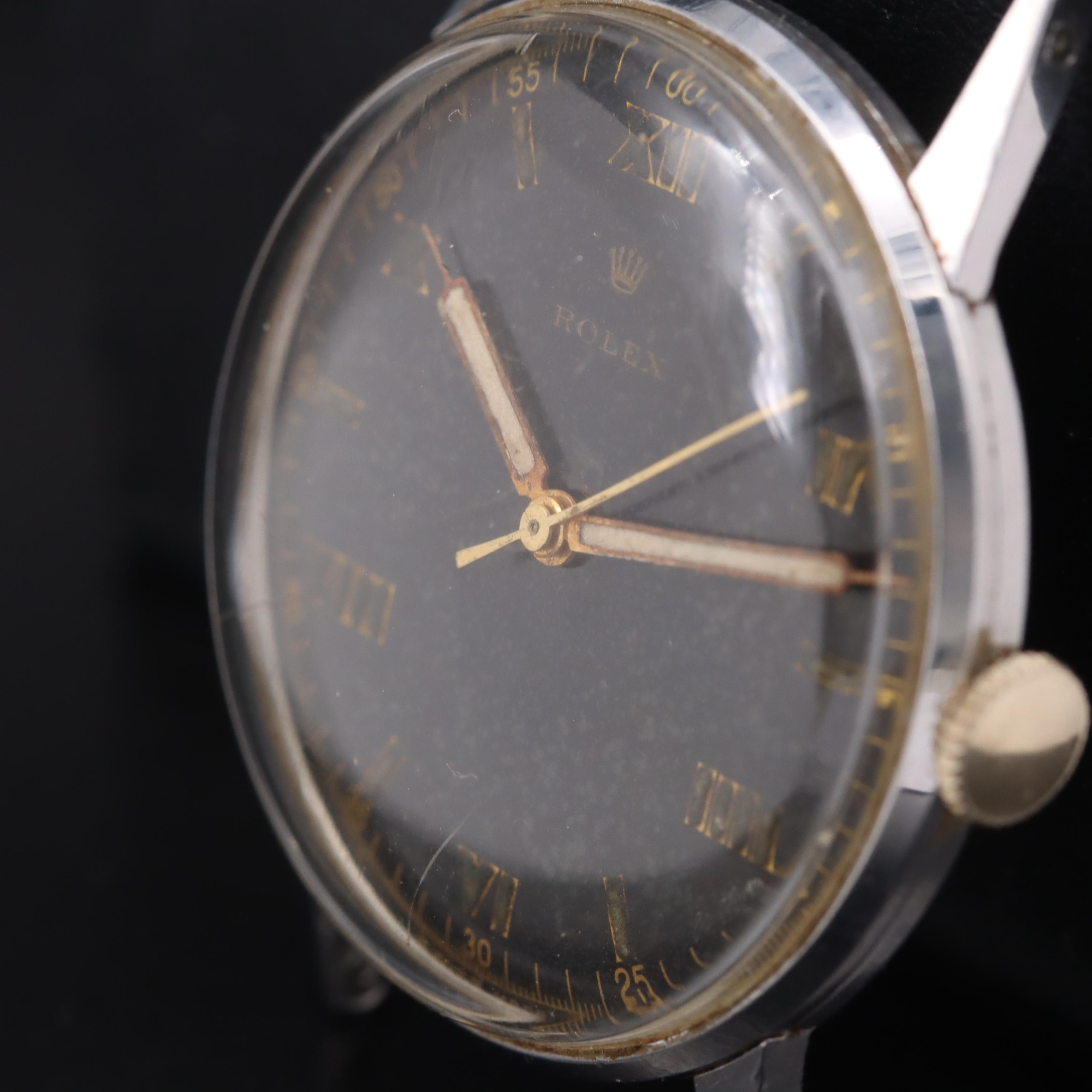 1934 - 38 Rolex Roman Dial Watch