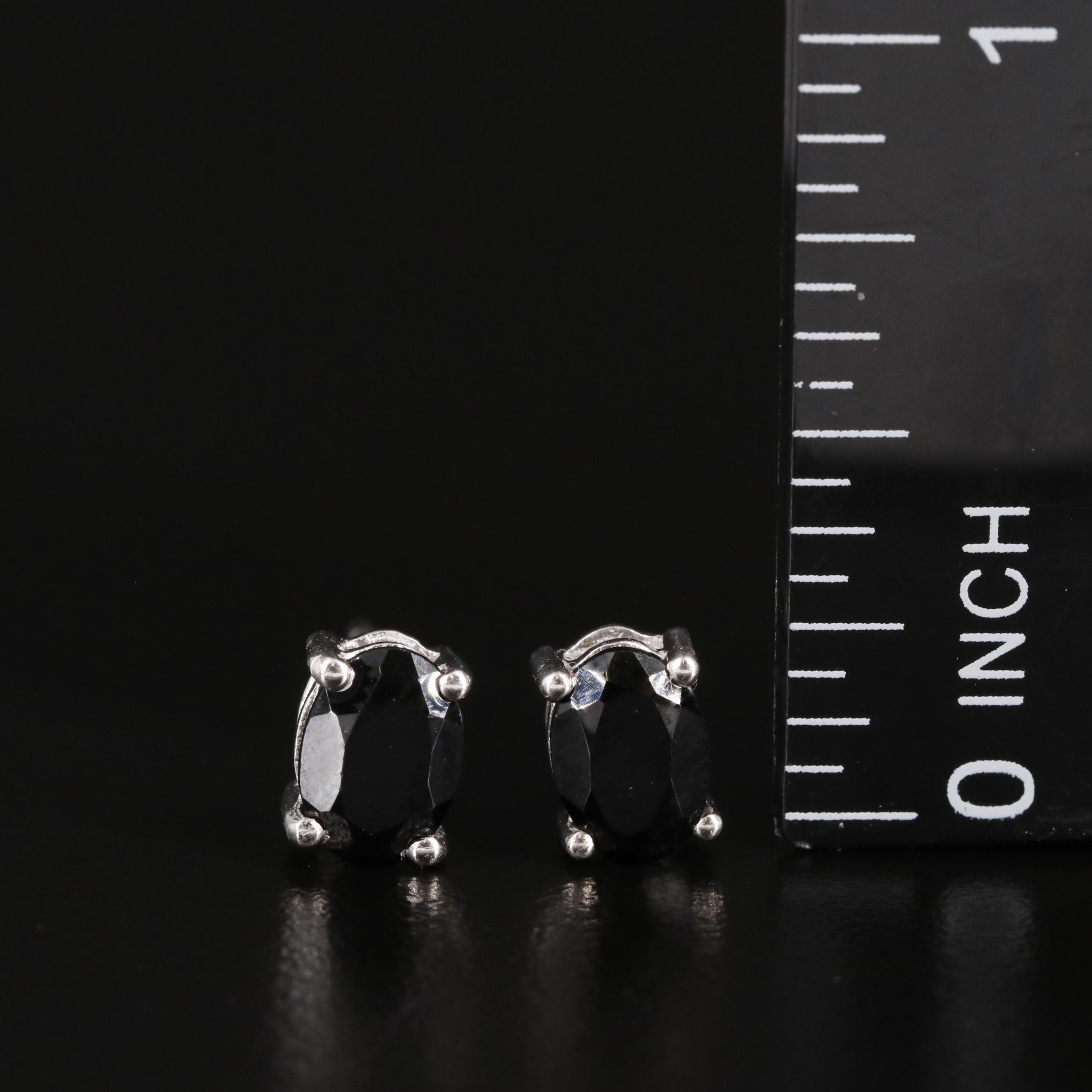 Sterling Cubic Zirconia Stud Earrings