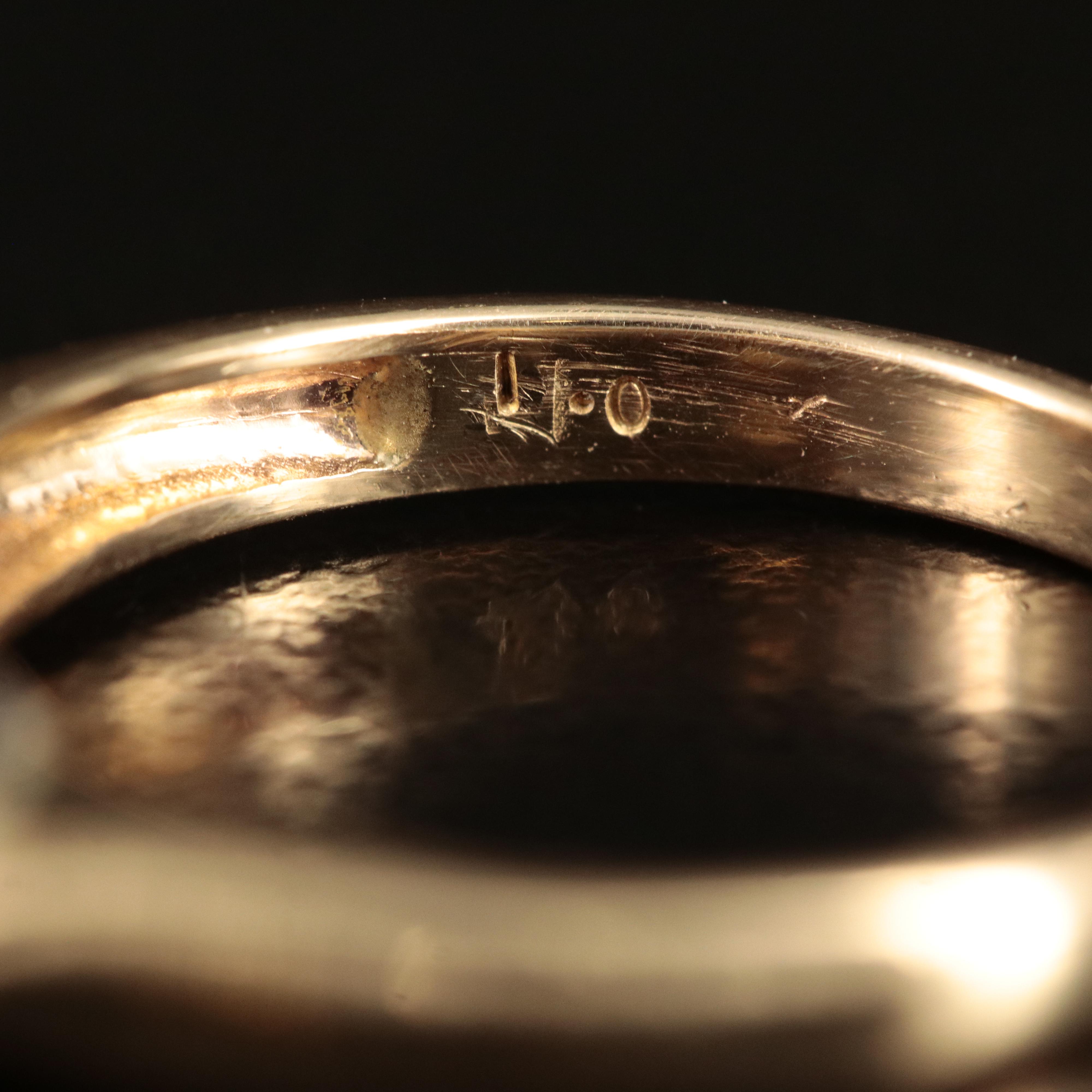 14K 1.00 CTW Diamond Three Stone Ring