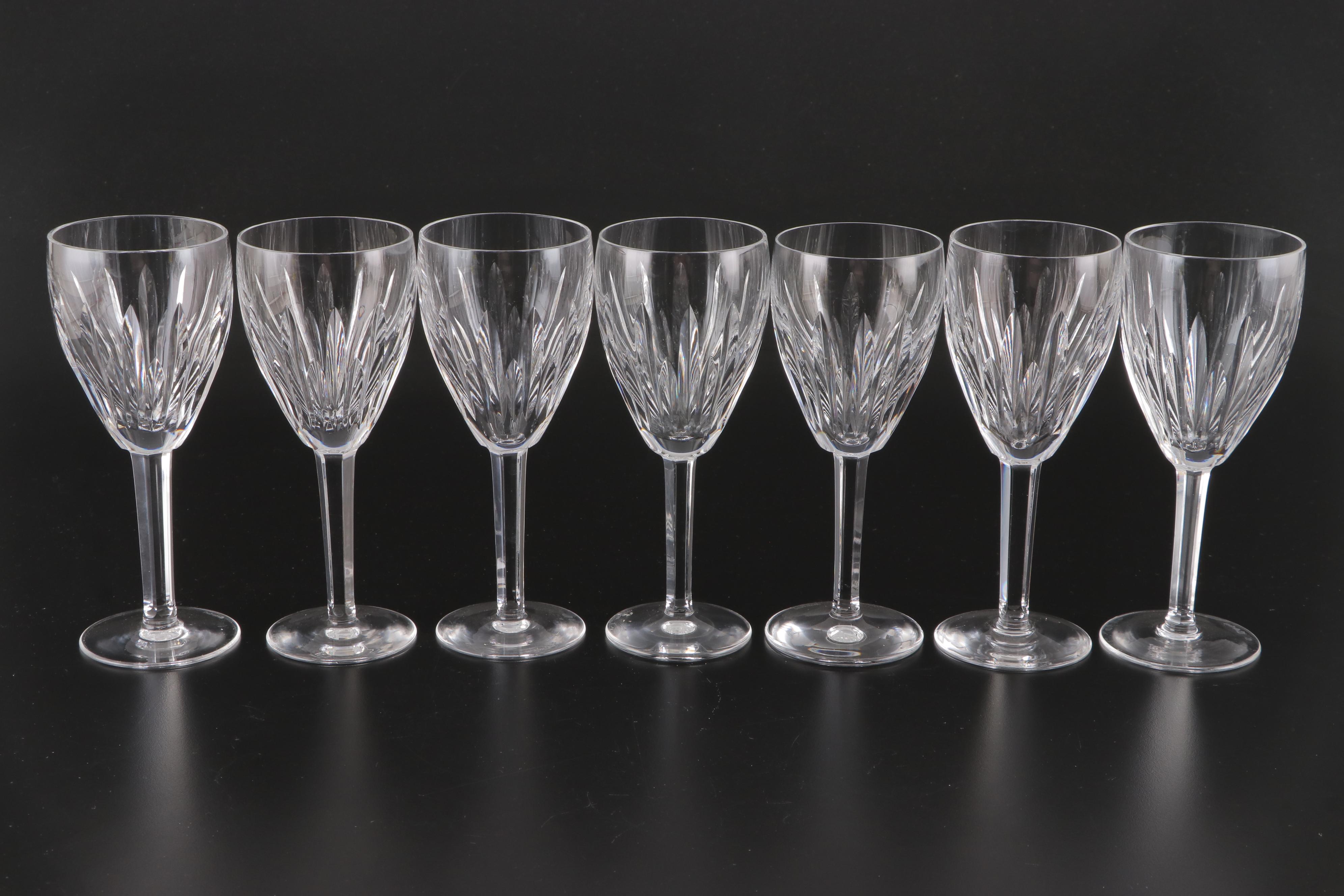Waterford "Carina" Crystal Claret Wine Glasses