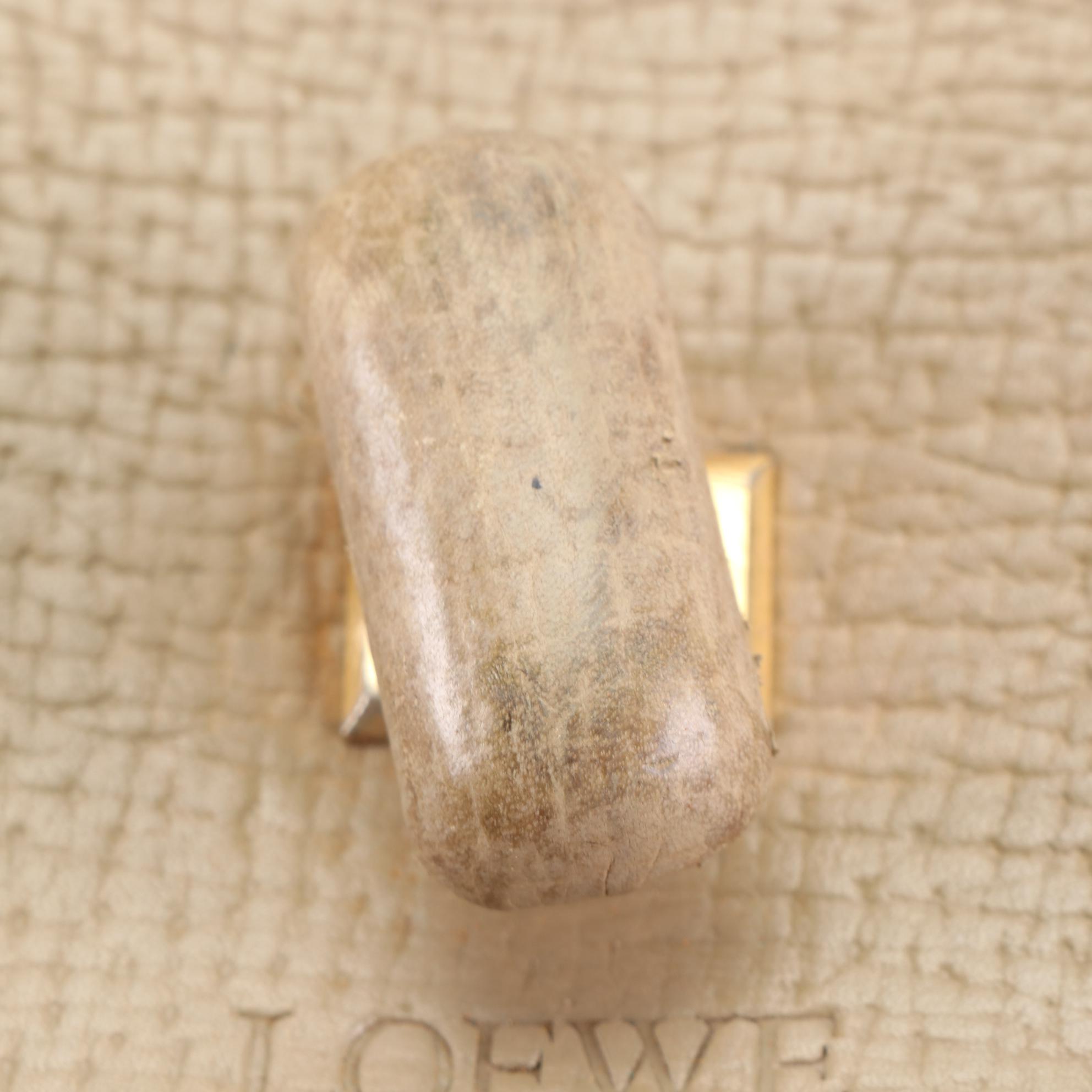 Loewe Flap-Front Leather Two-Way Bag