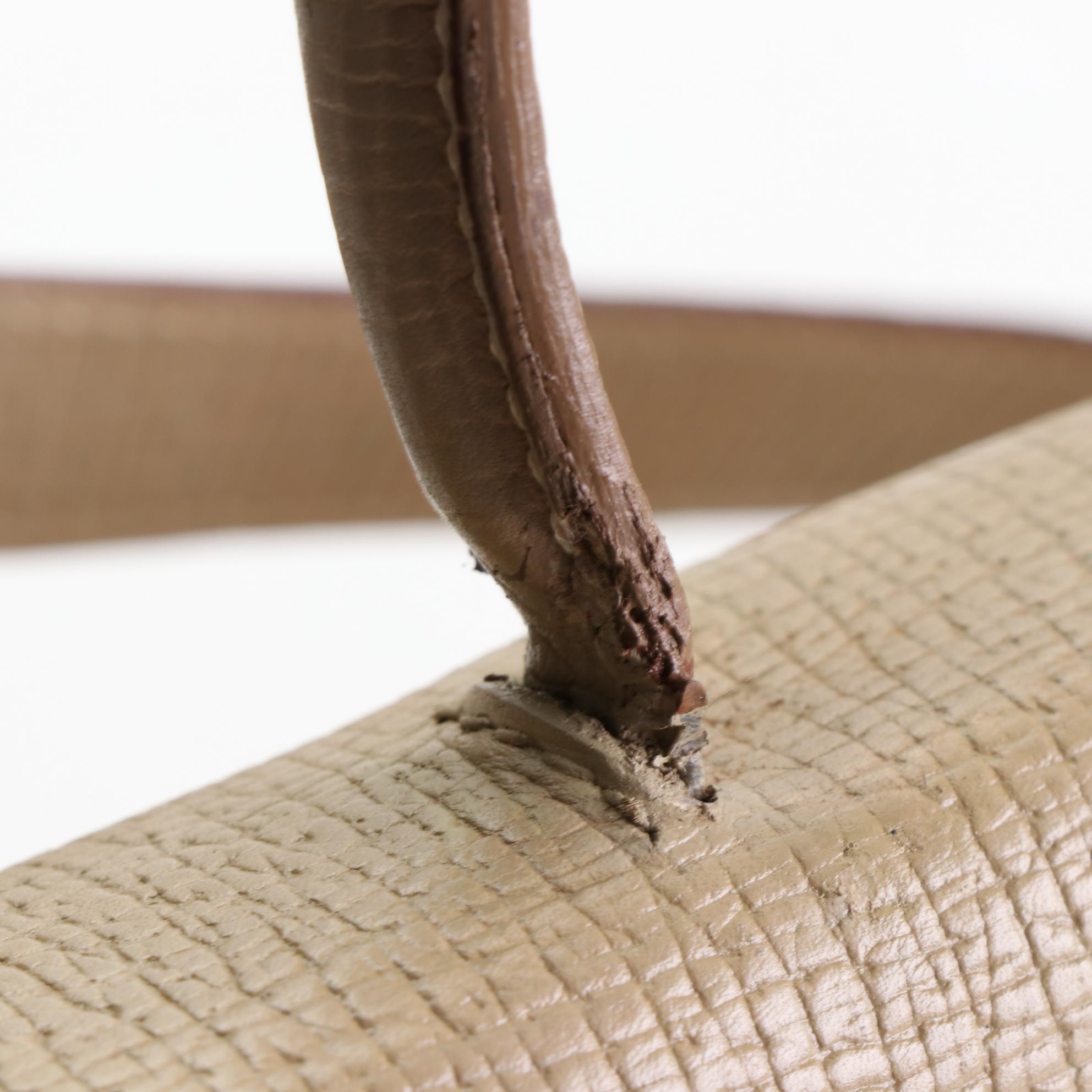 Loewe Flap-Front Leather Two-Way Bag